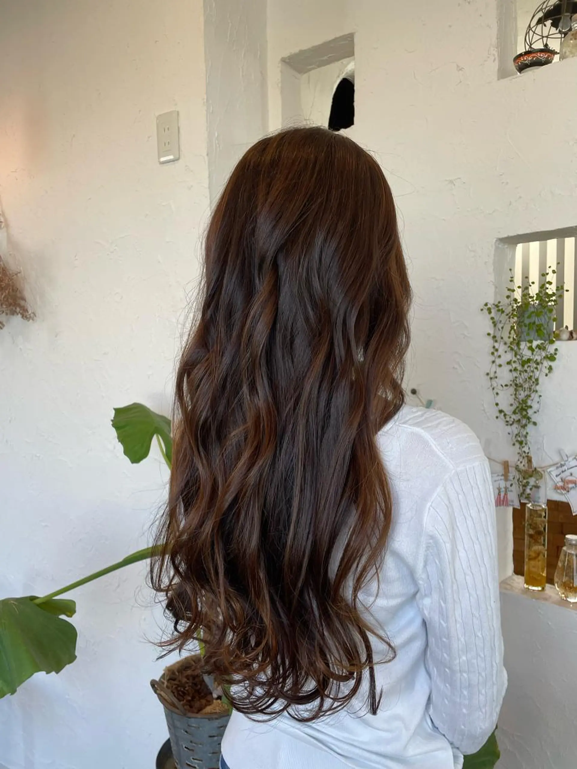 ロング カラー 🌸小掛🌸 豊橋外国人風カラーのヘアスタイル