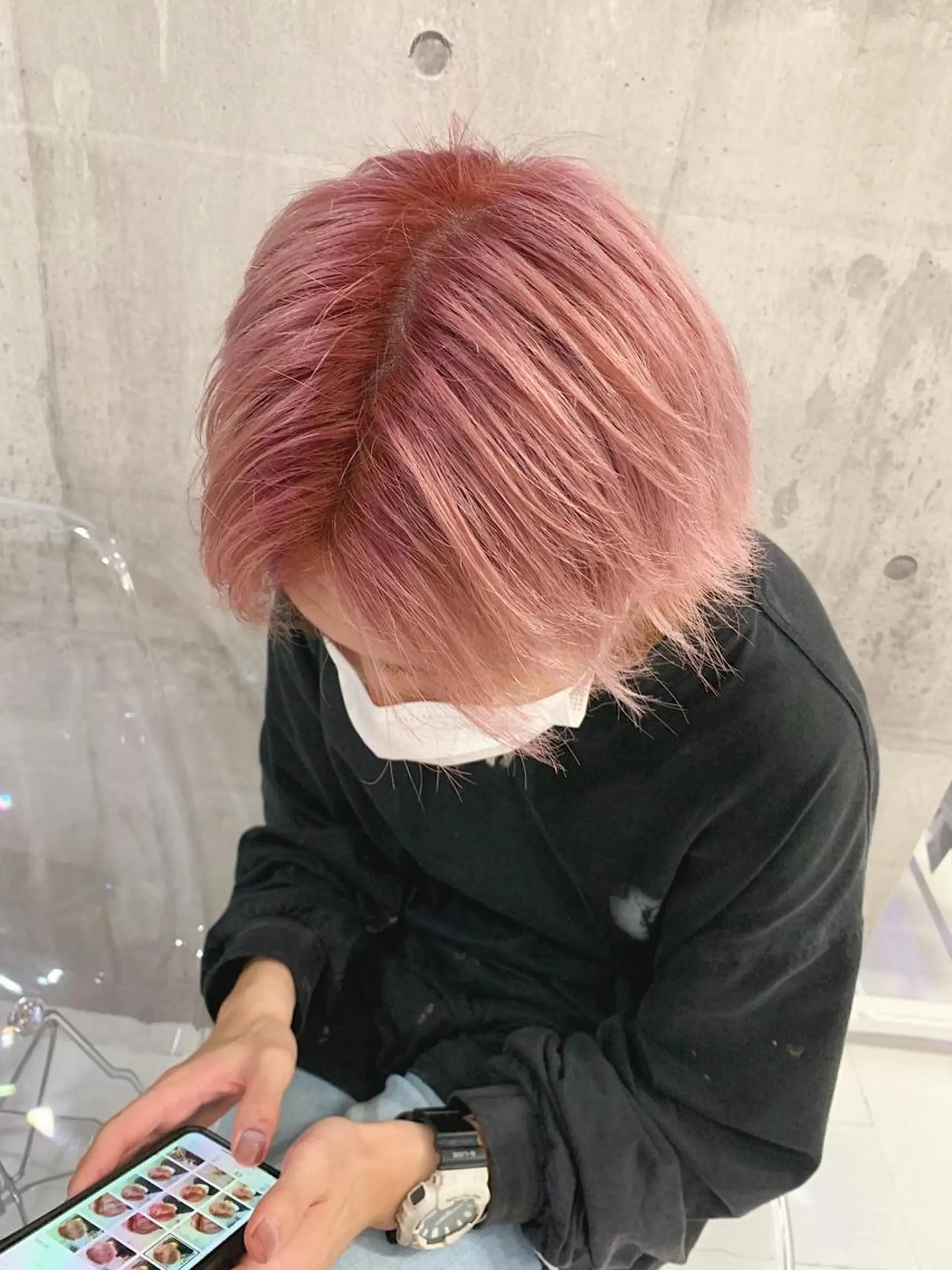 カラー メンズ カット ヘアカラー 💕ブリーチ/ヘアメ 🎀YUUKAのヘアスタイル