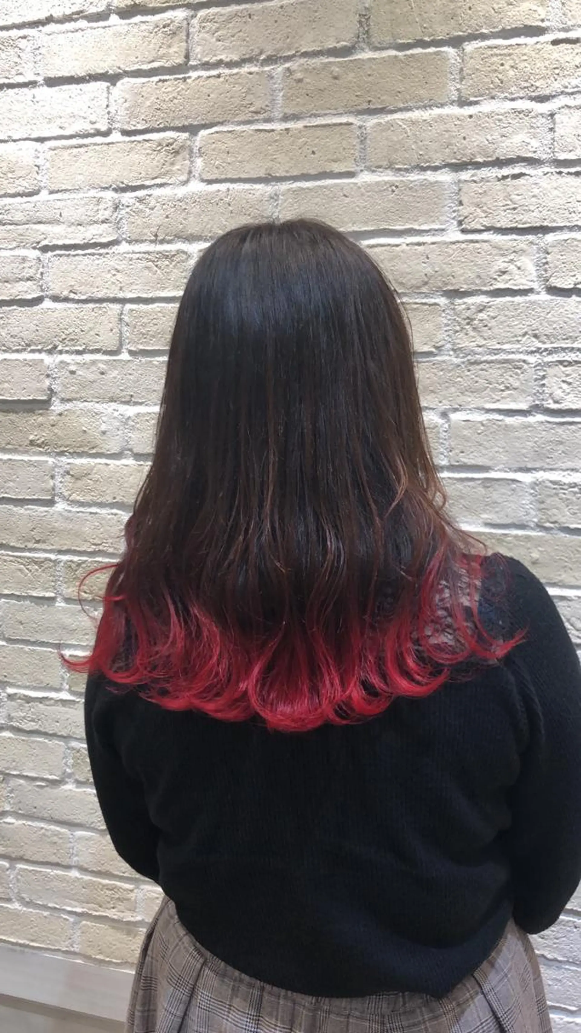 ミディアム カラー ヘアカラー トリートメント 自宅での再現性👌 溝の口/中裕樹のヘアスタイル