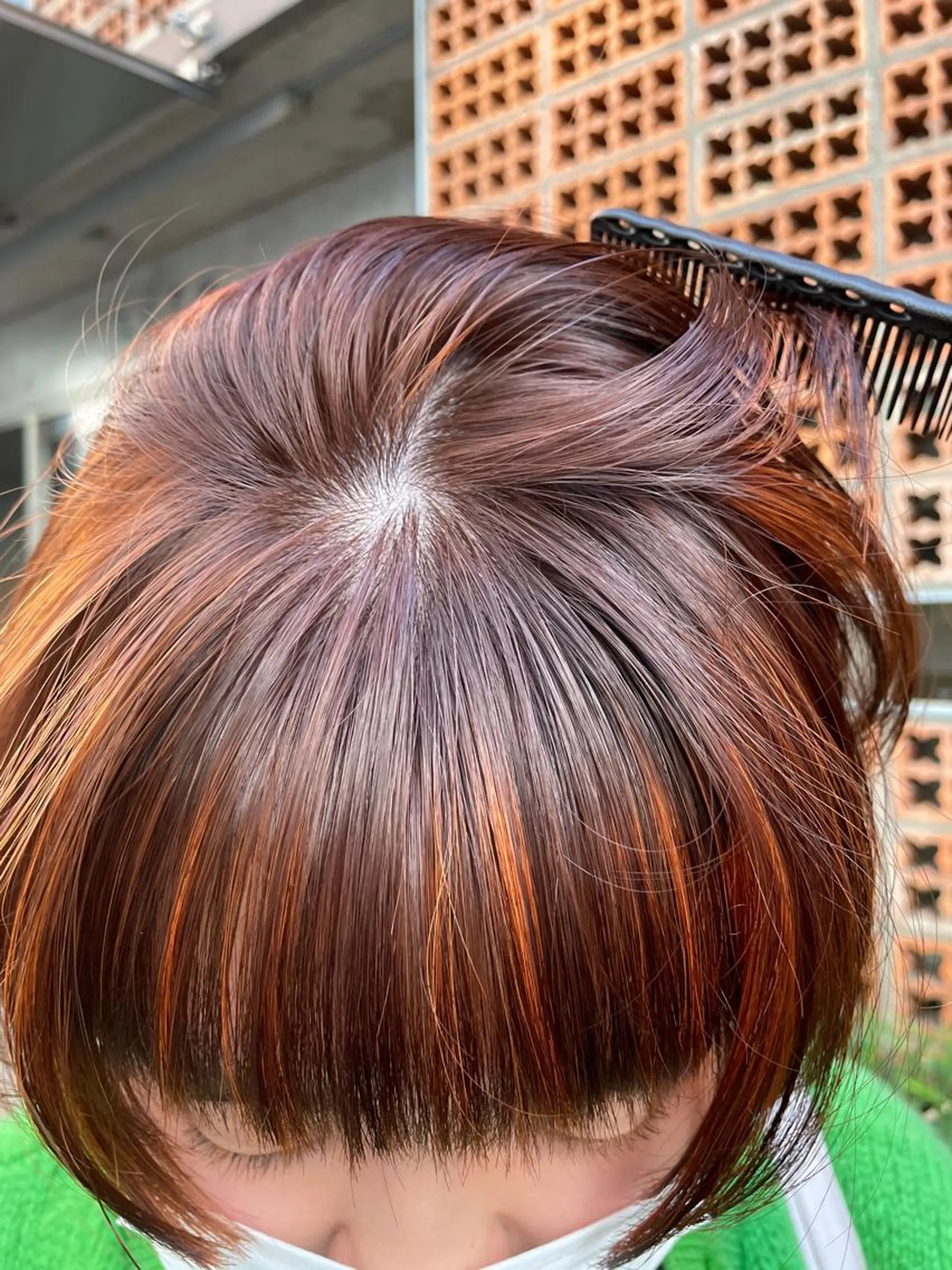 ショート カラー ヘアカラー 吉田一輝 外国人パーマのヘアスタイル