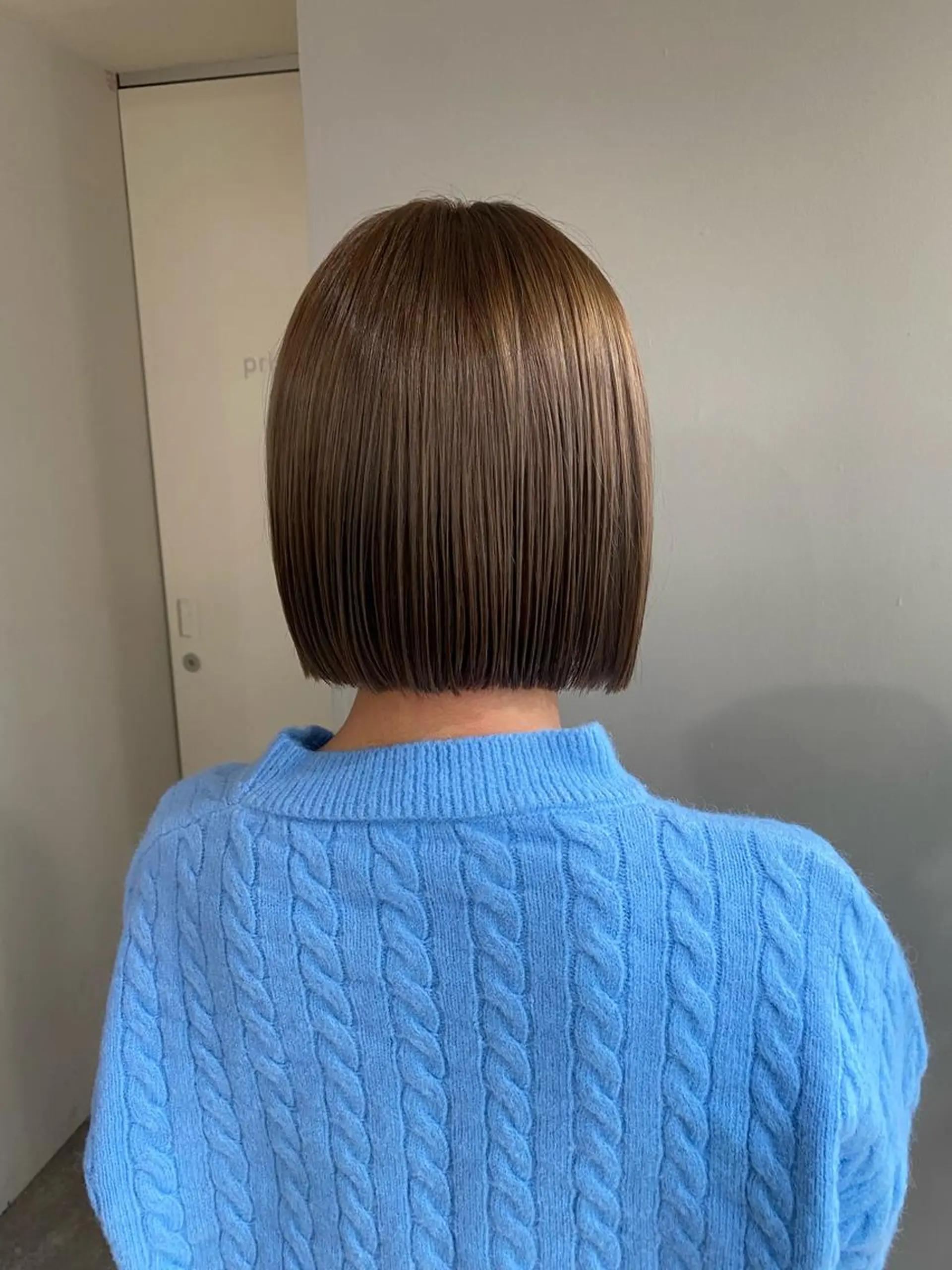 ミディアム カラー ヘアアレンジ ボブ カット ボブ /ニュアンス/ satomi🧸💖のヘアスタイル