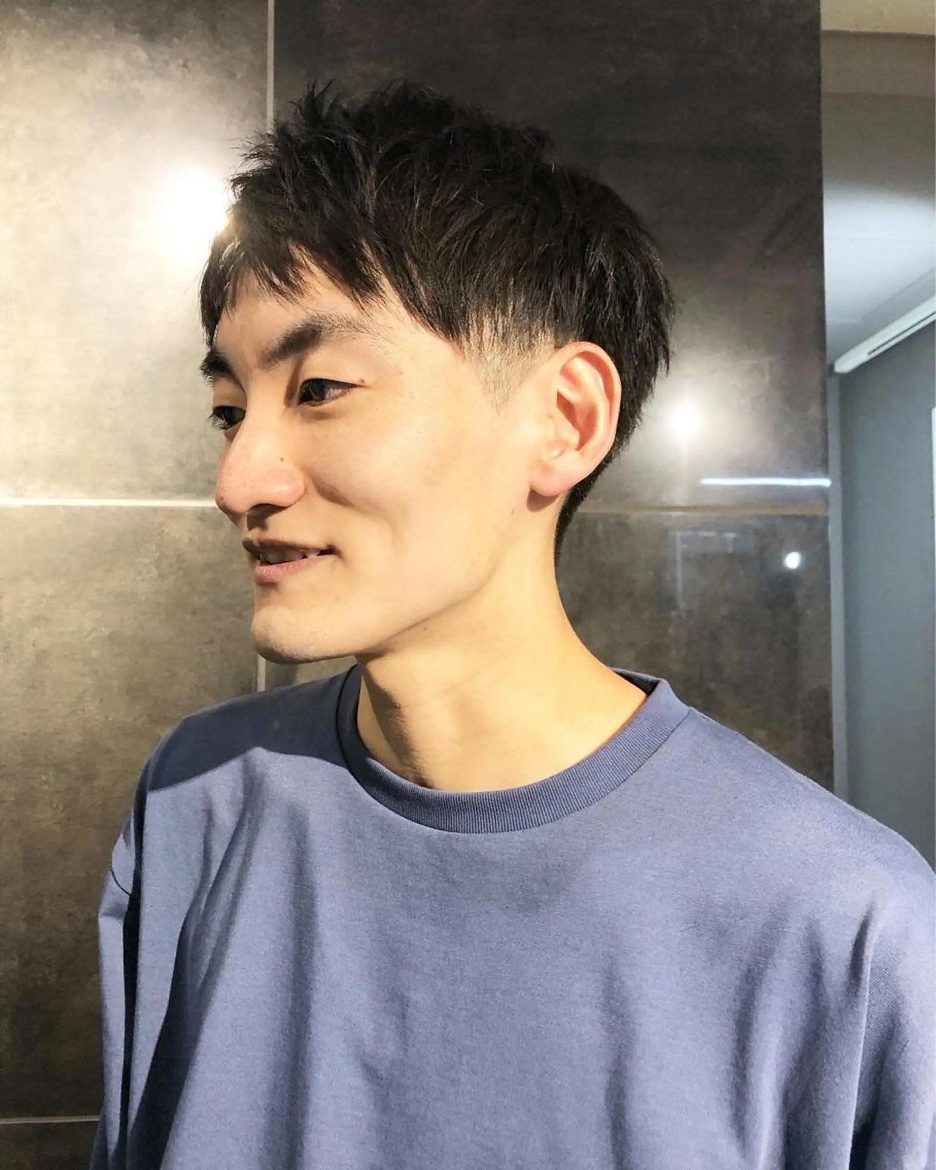 ヘアアレンジ メンズ マッシュ カット トリートメント ヘアセット ainico+所属・メンズ特化✂️栗原 侑也のヘアスタイル