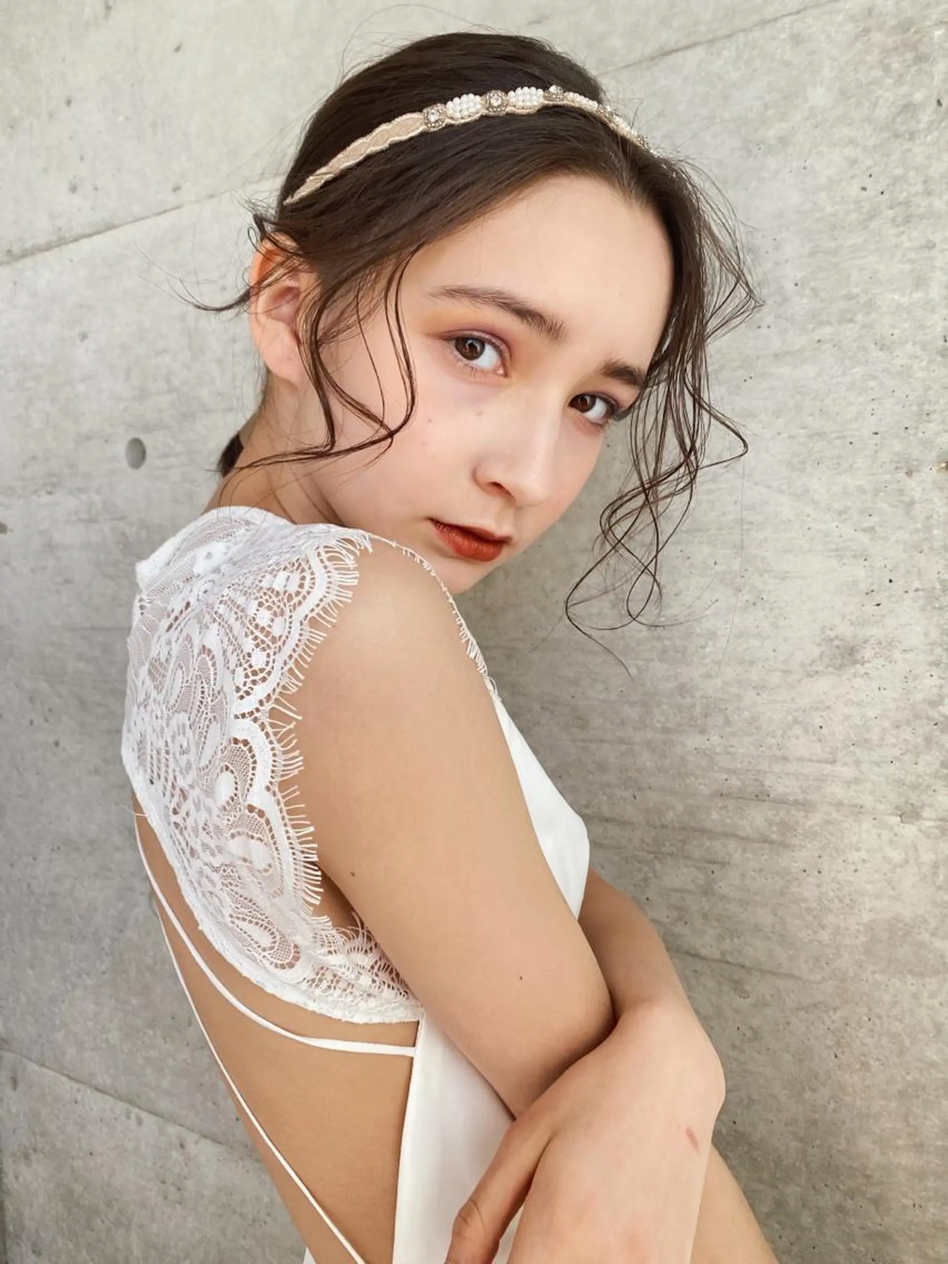 セミロング カラー パーマ ヘアアレンジ メンズ キッズ ネイル マツエク・マツパ モリモト サナのヘアスタイル