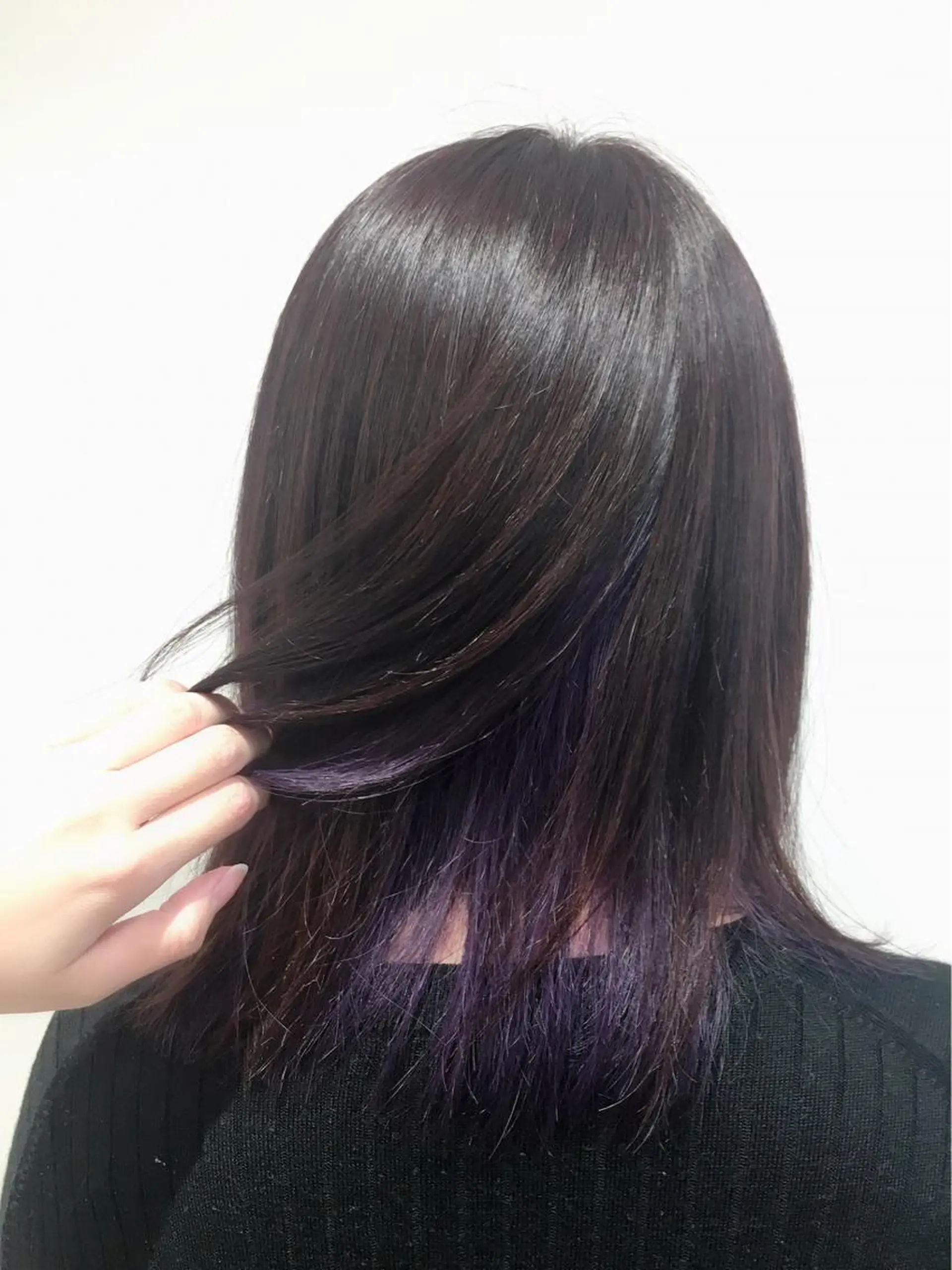 セミロング カット ヘアカラー トリートメント ✨圧倒的ツヤ髪✨ 小野あすかのヘアスタイル