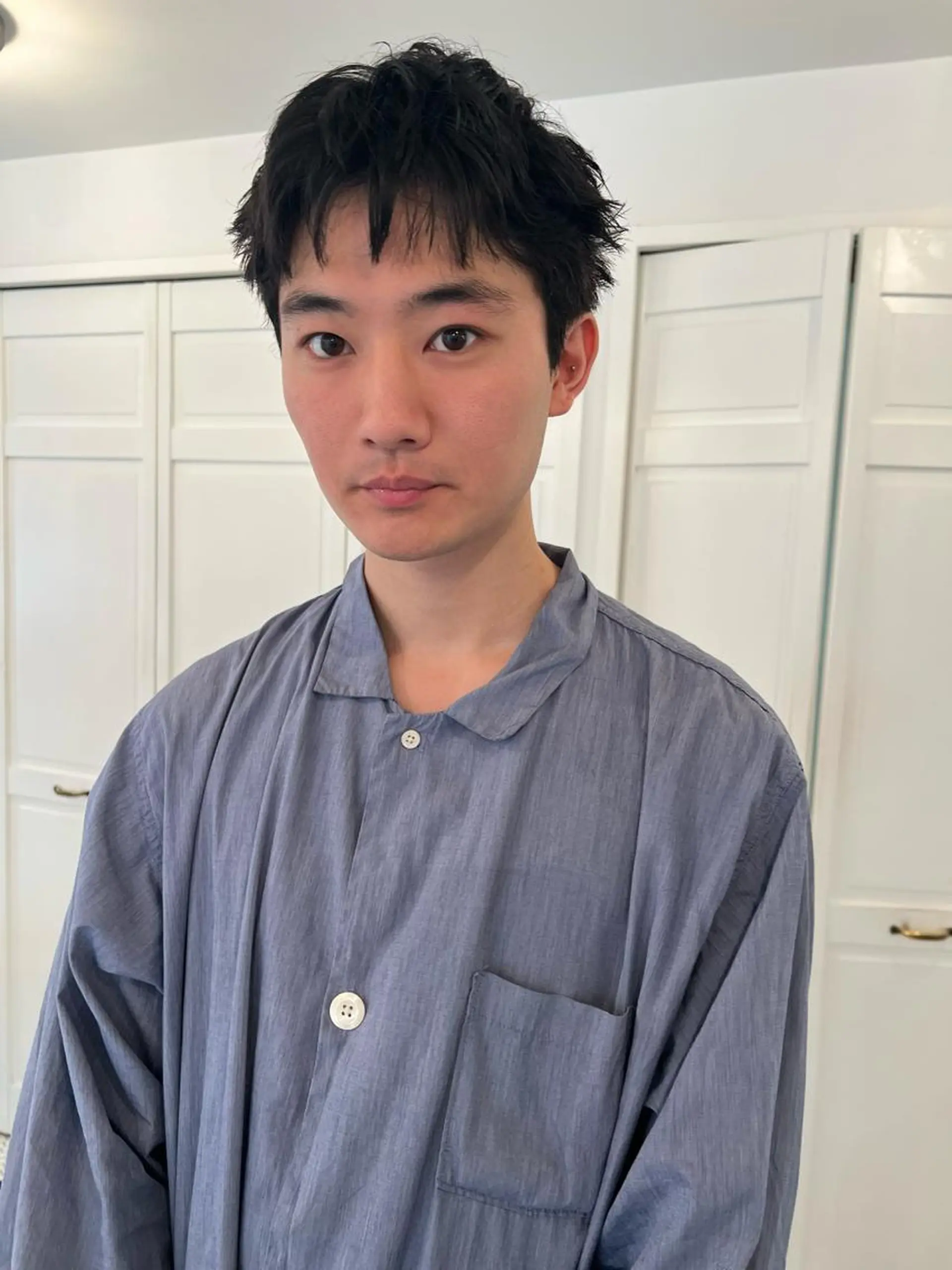 メンズ ブリーチカラー🎀 韓国風/寺門美優のヘアスタイル