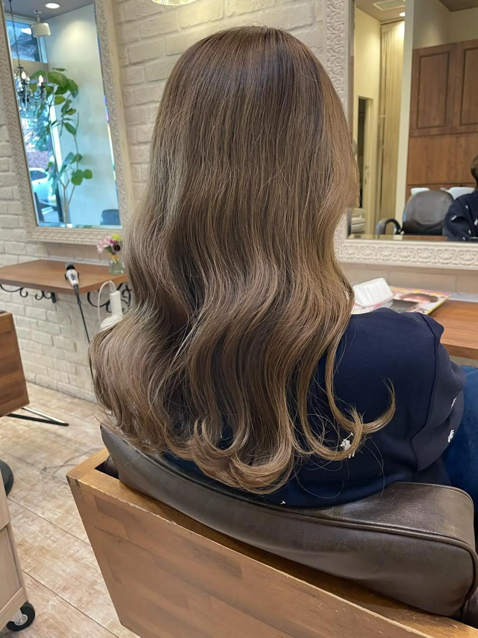 ロング ヘアアレンジ 韓国風ヘア SHANTi 飯塚 ヘアセット/髪質改善のヘアスタイル