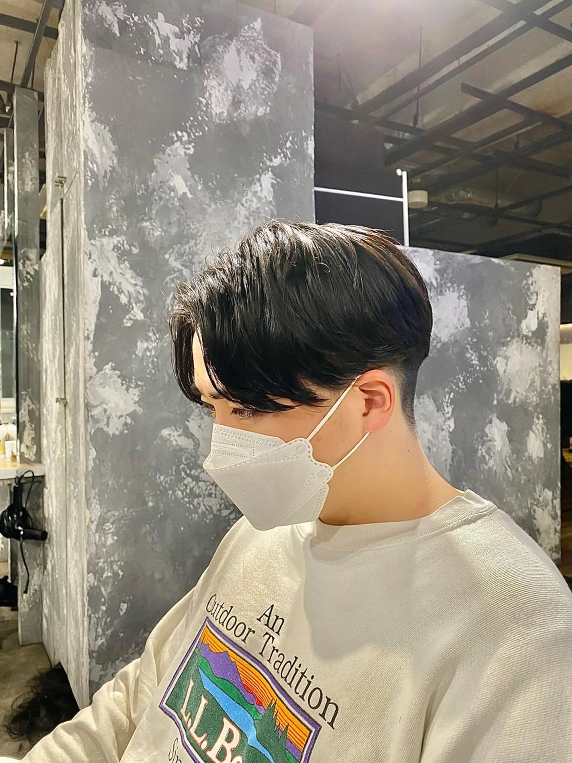 ショート パーマ メンズ 🟦ニュアンス/メン ズパーマ横浜🟦のヘアスタイル