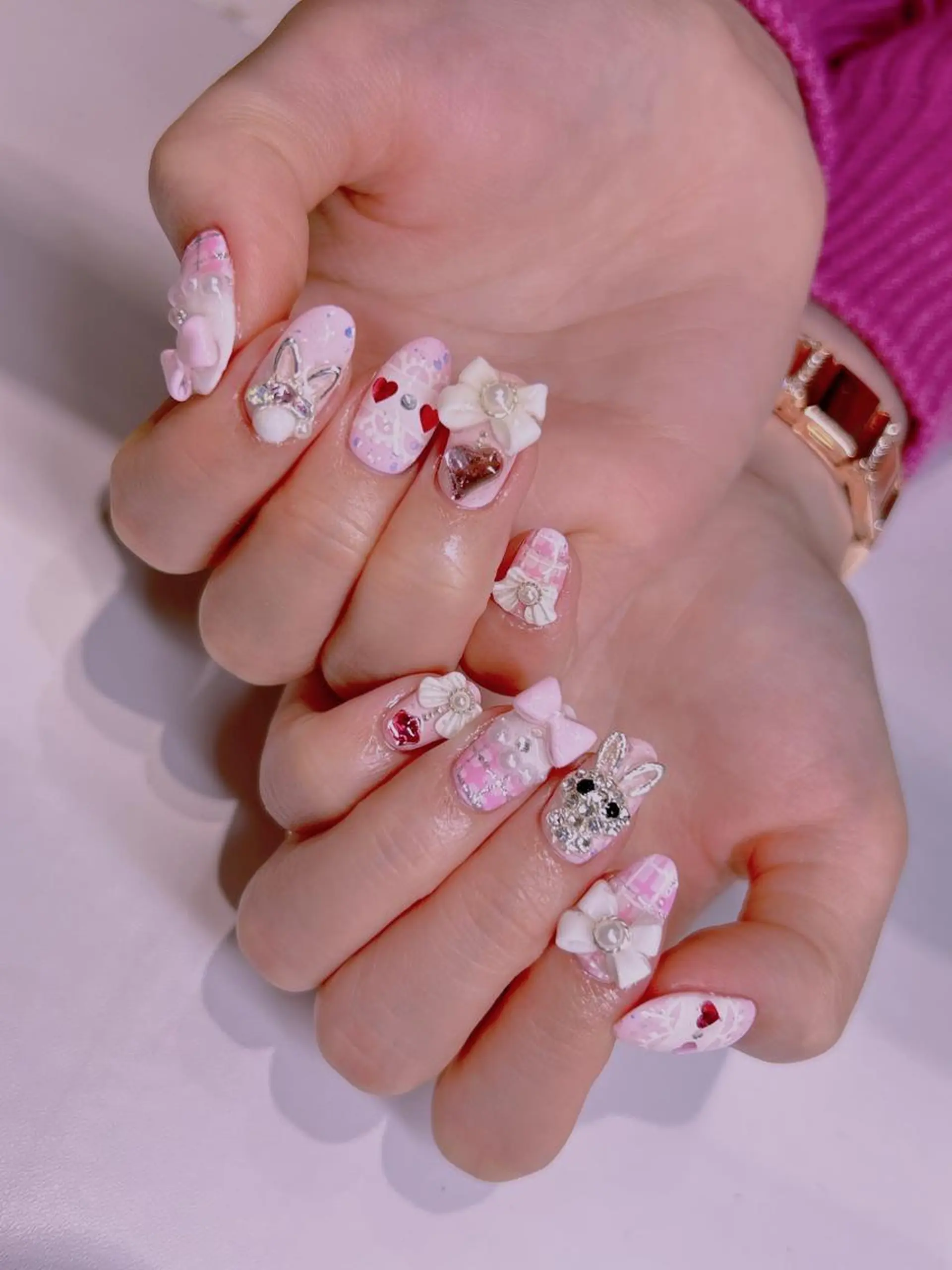 ネイル 長さだし専門店 M2　rikaのネイルデザイン