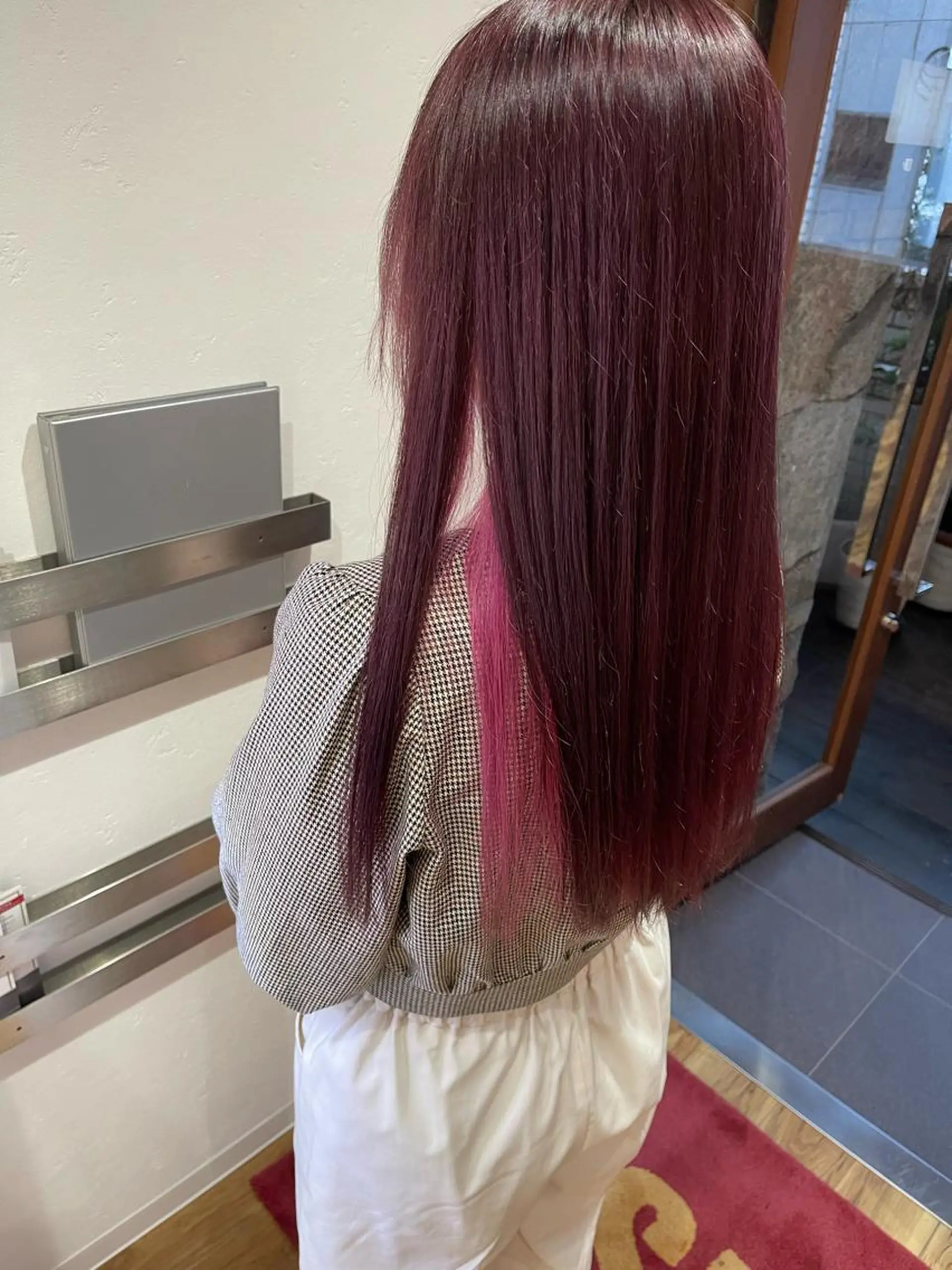 セミロング カラー カット ヘアカラー オージュアソムリエ DAIKI⭐️のヘアスタイル