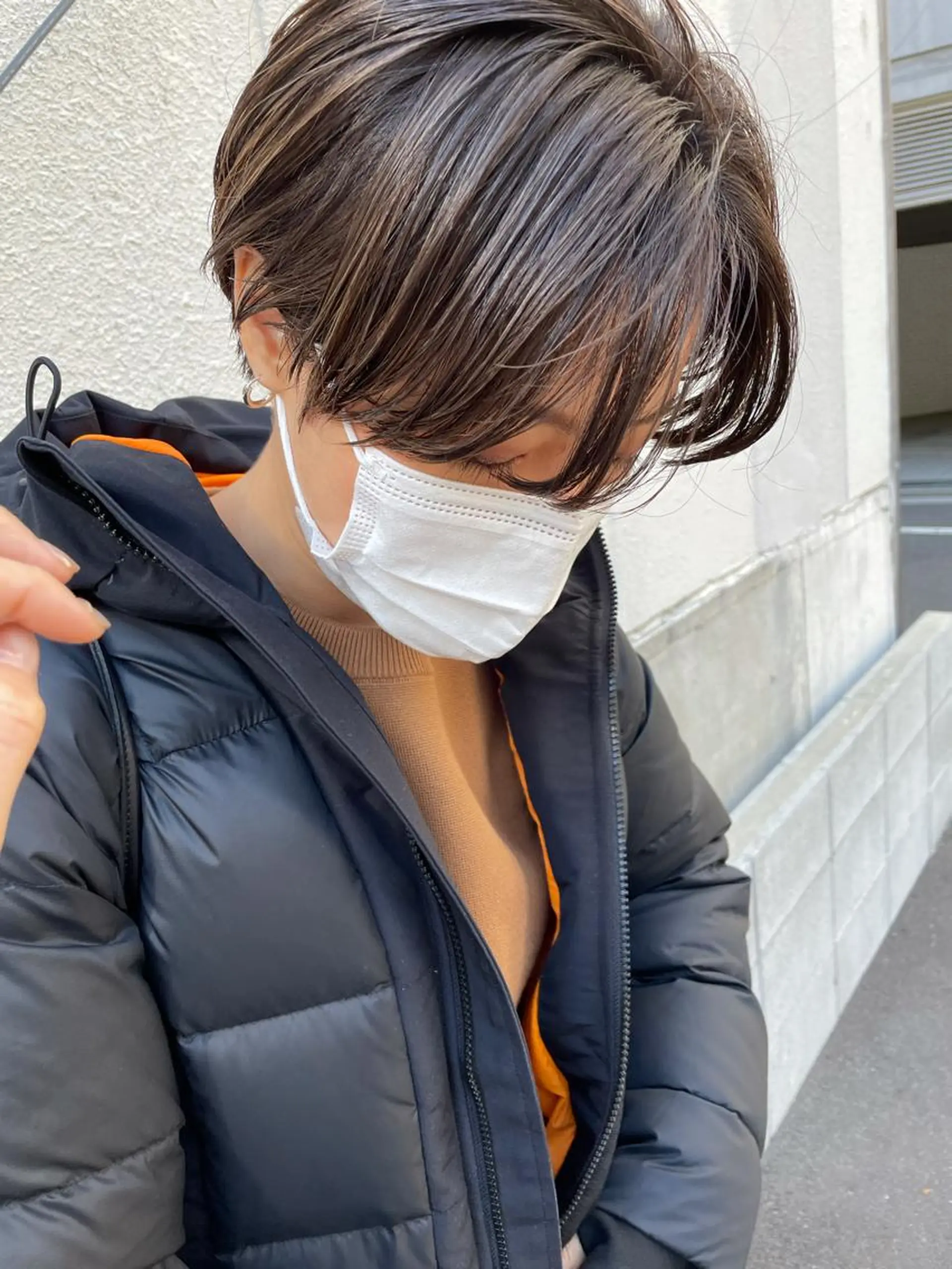 ショート 韓国風ヘア カット ヘアカラー トリートメント さの あやねのヘアスタイル