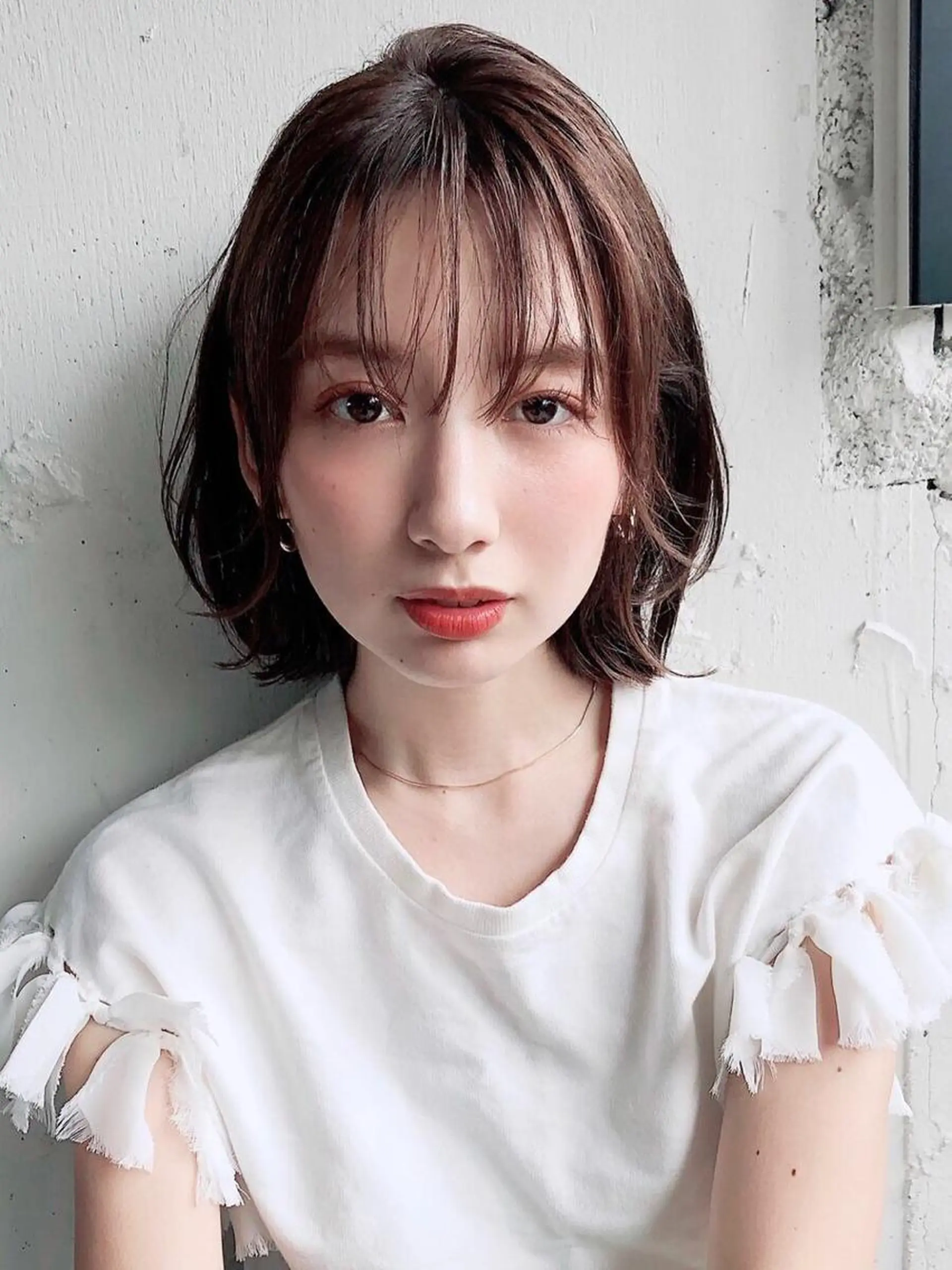 ミディアム ショート特化美容師 emiwoのヘアスタイル