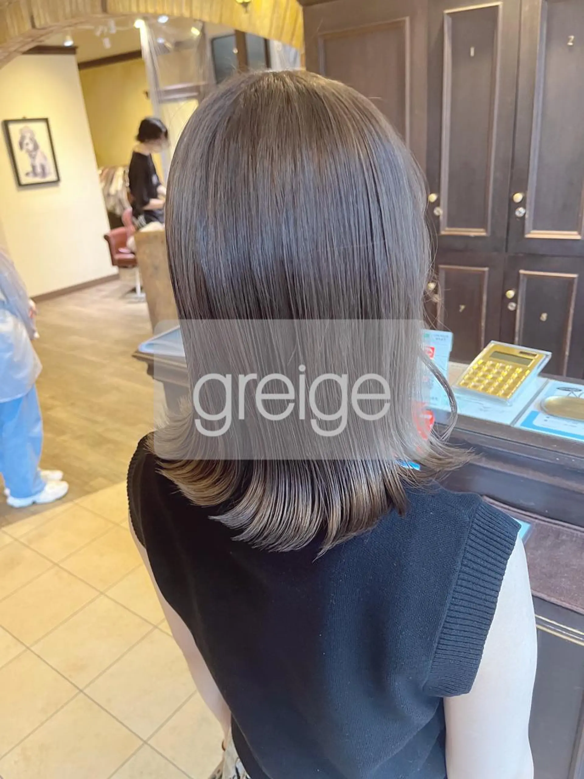 ミディアム 🧡ミルクティー/ レイヤー🧡ショウナのヘアスタイル