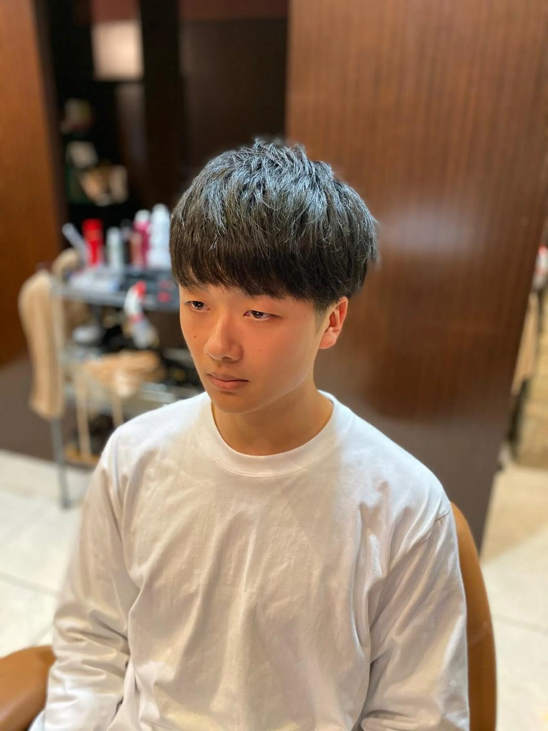 ショート 佐々木 宥人のヘアスタイル