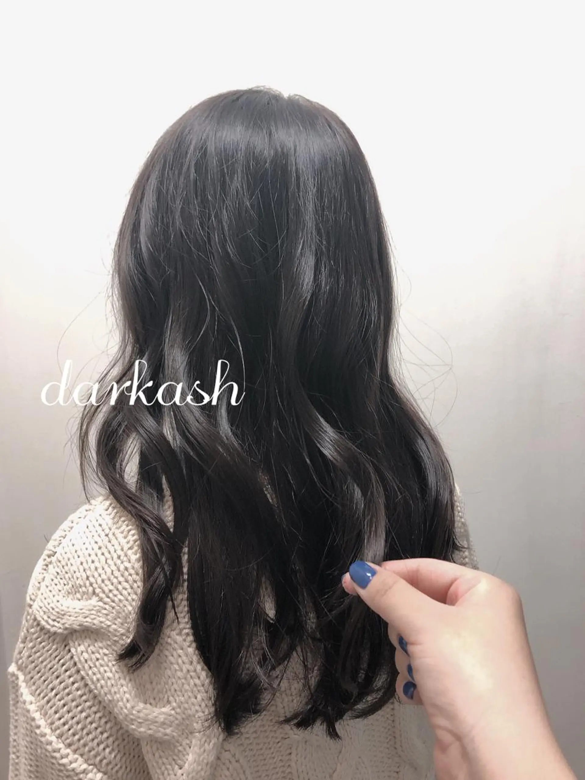 セミロング カラー 中村 玲のヘアスタイル
