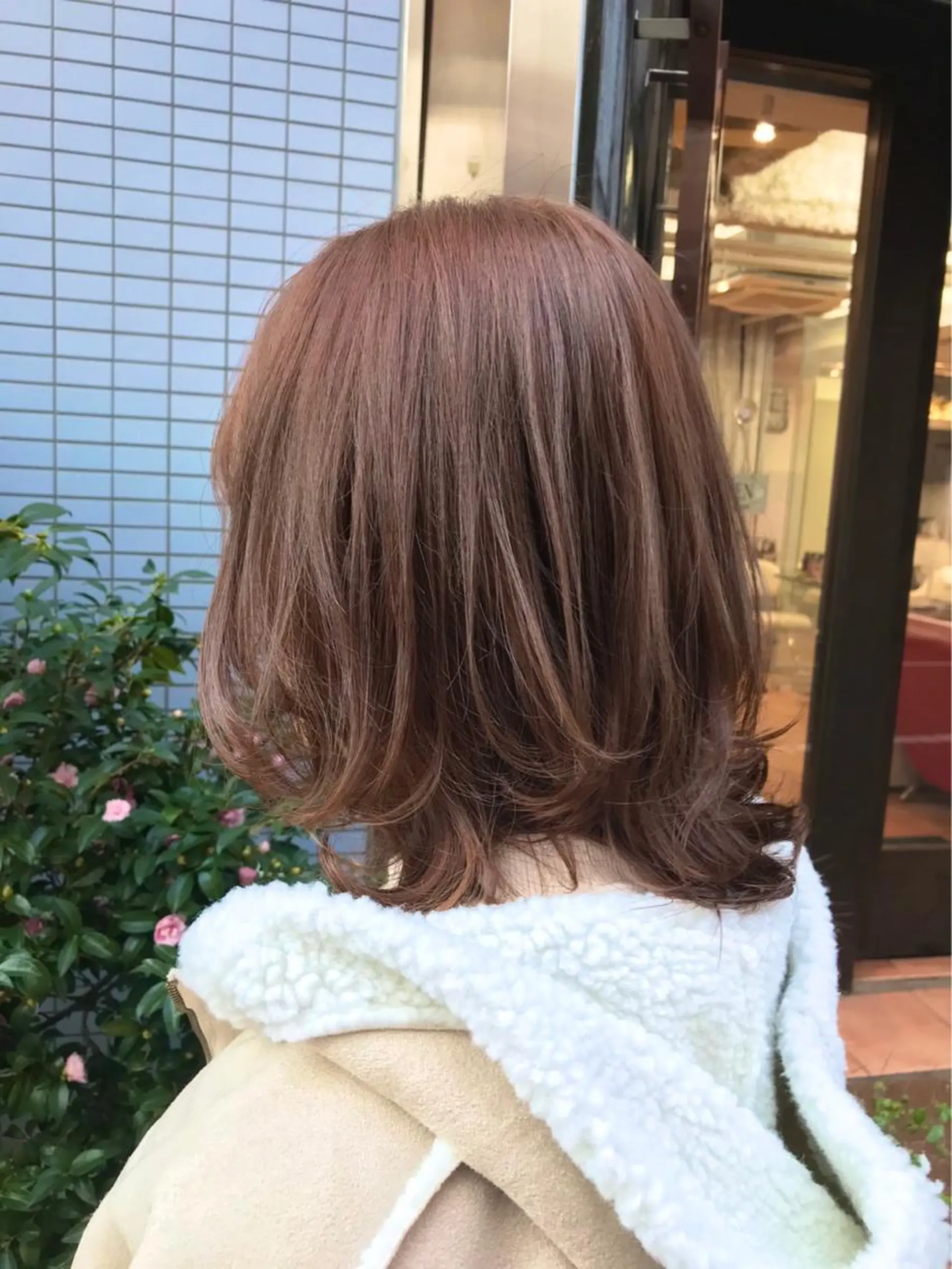 カラー ブラウンカラー はしもと ゆうりのヘアスタイル