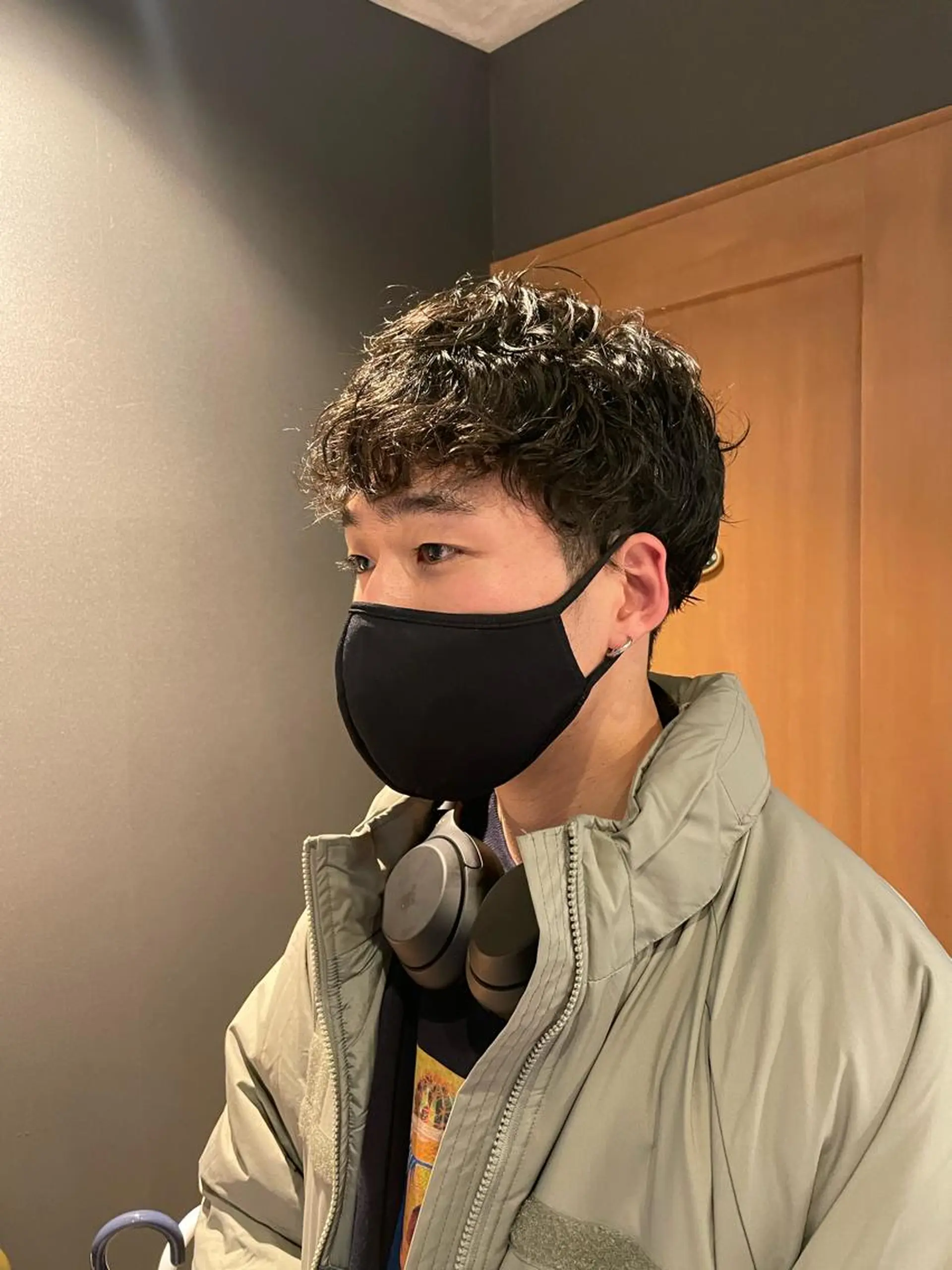 パーマ メンズ EIGHT 野々市 イトウミサキのヘアスタイル