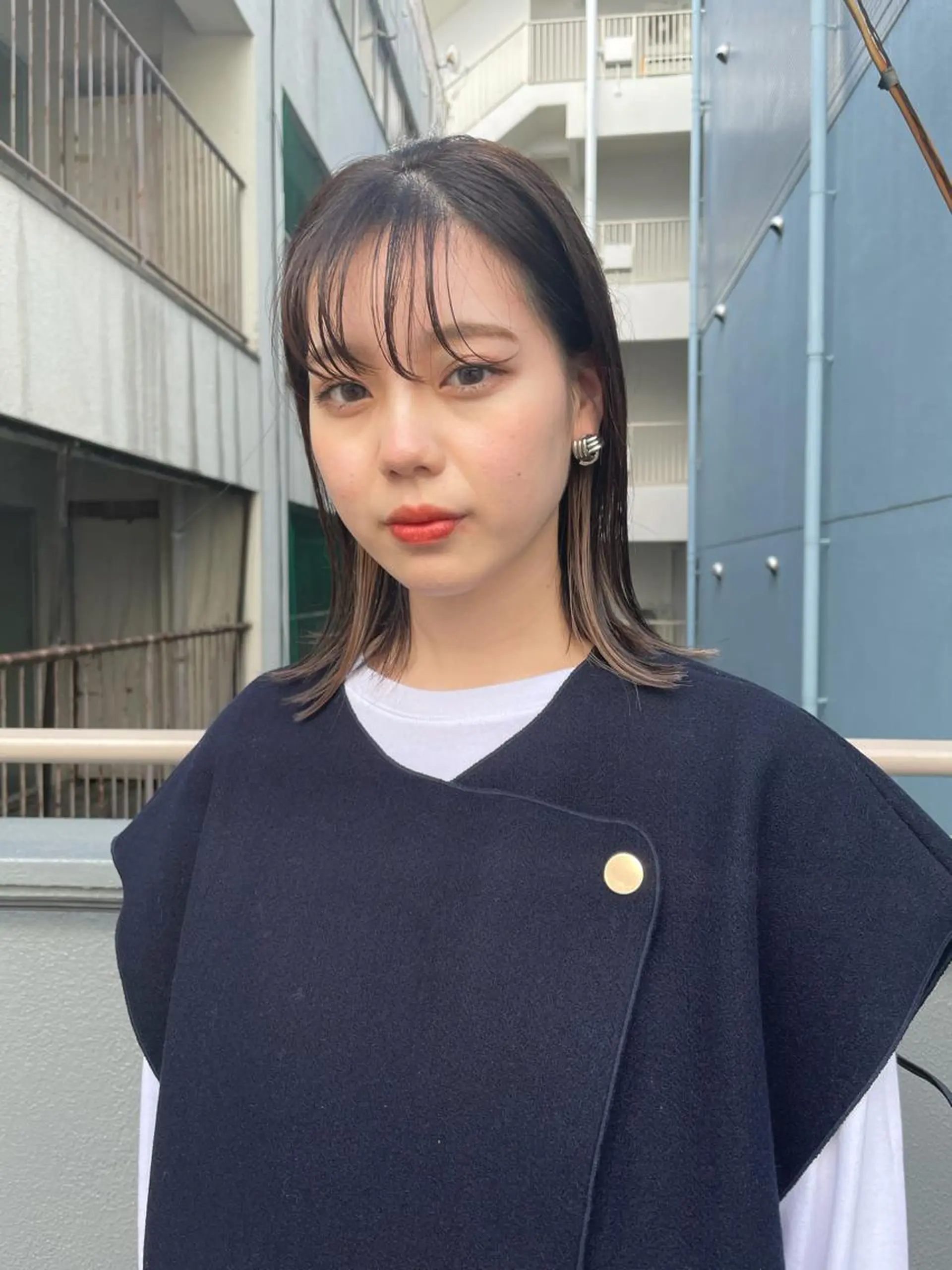 ミディアム カラー suvvy hairsalonのヘアスタイル