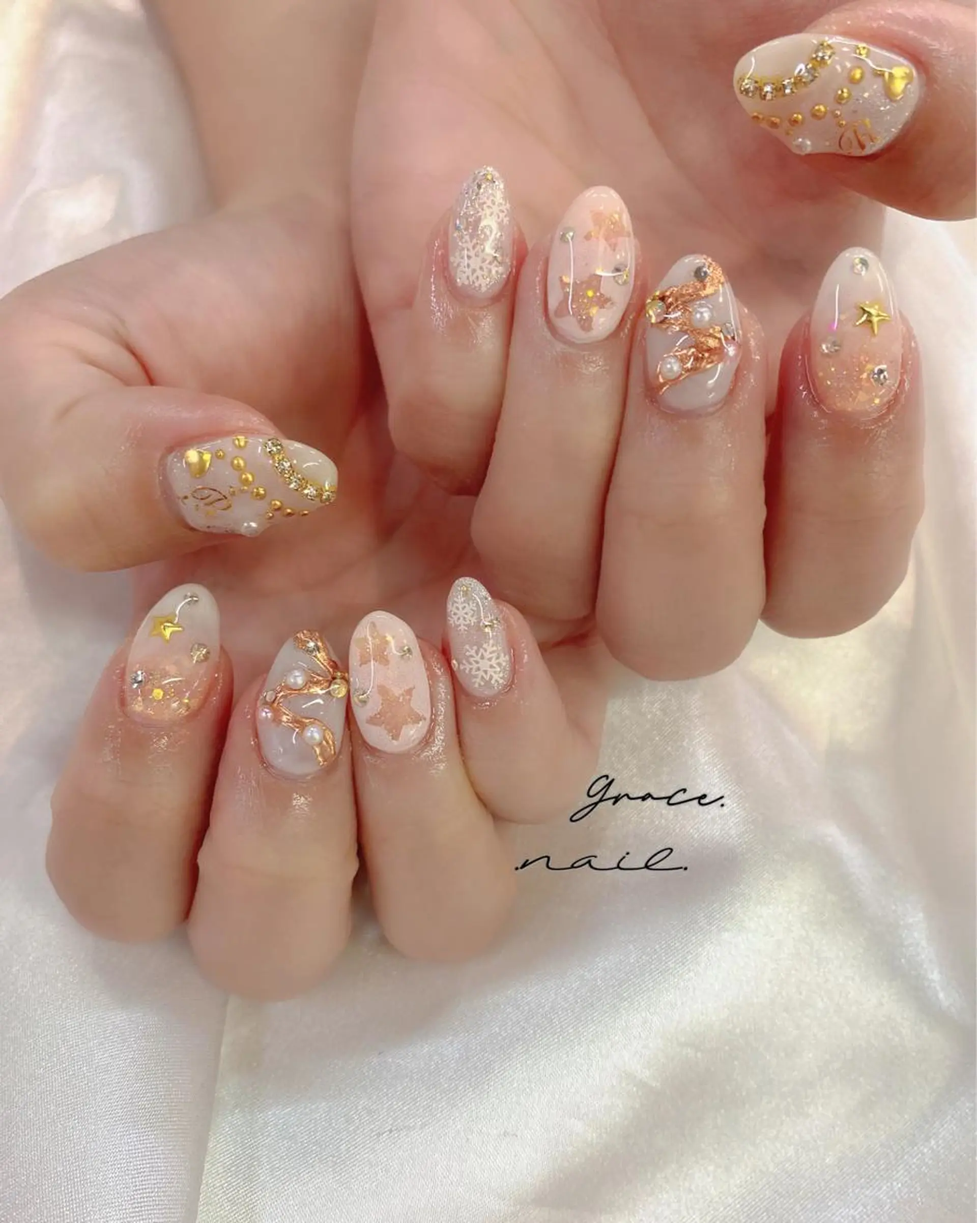 ネイル ☆*。Grace Nail。*☆のネイルデザイン