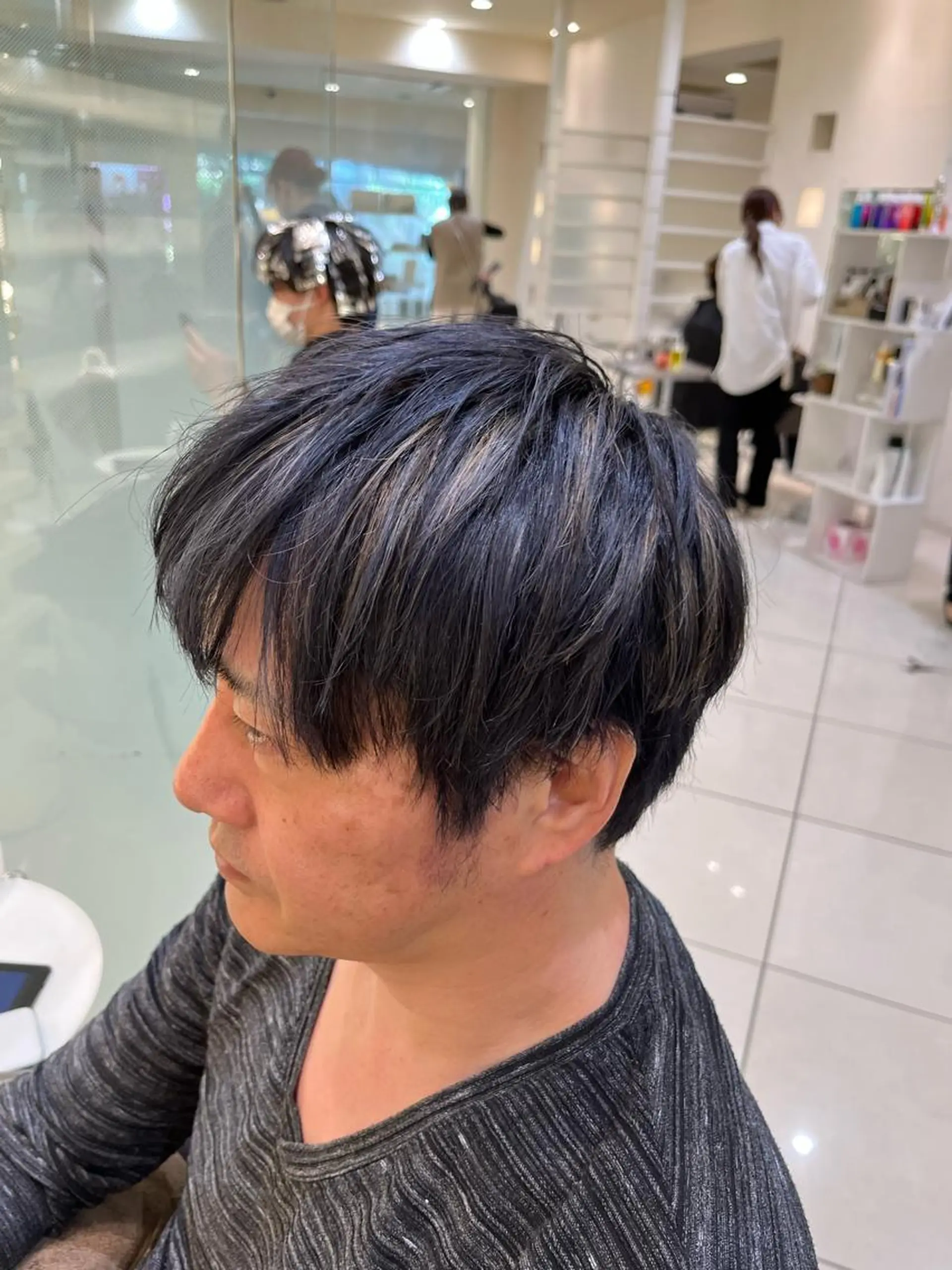 メンズ 銀座メンズ専門🖤 小島奈々のヘアスタイル