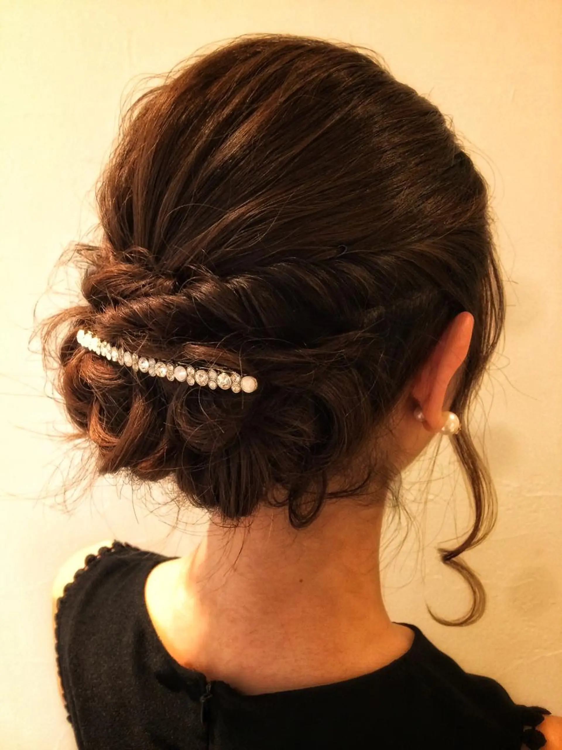 ヘアアレンジ 結婚式・ブライダル ヘアセット MeL 横浜/ ＭＩＨＯのヘアスタイル