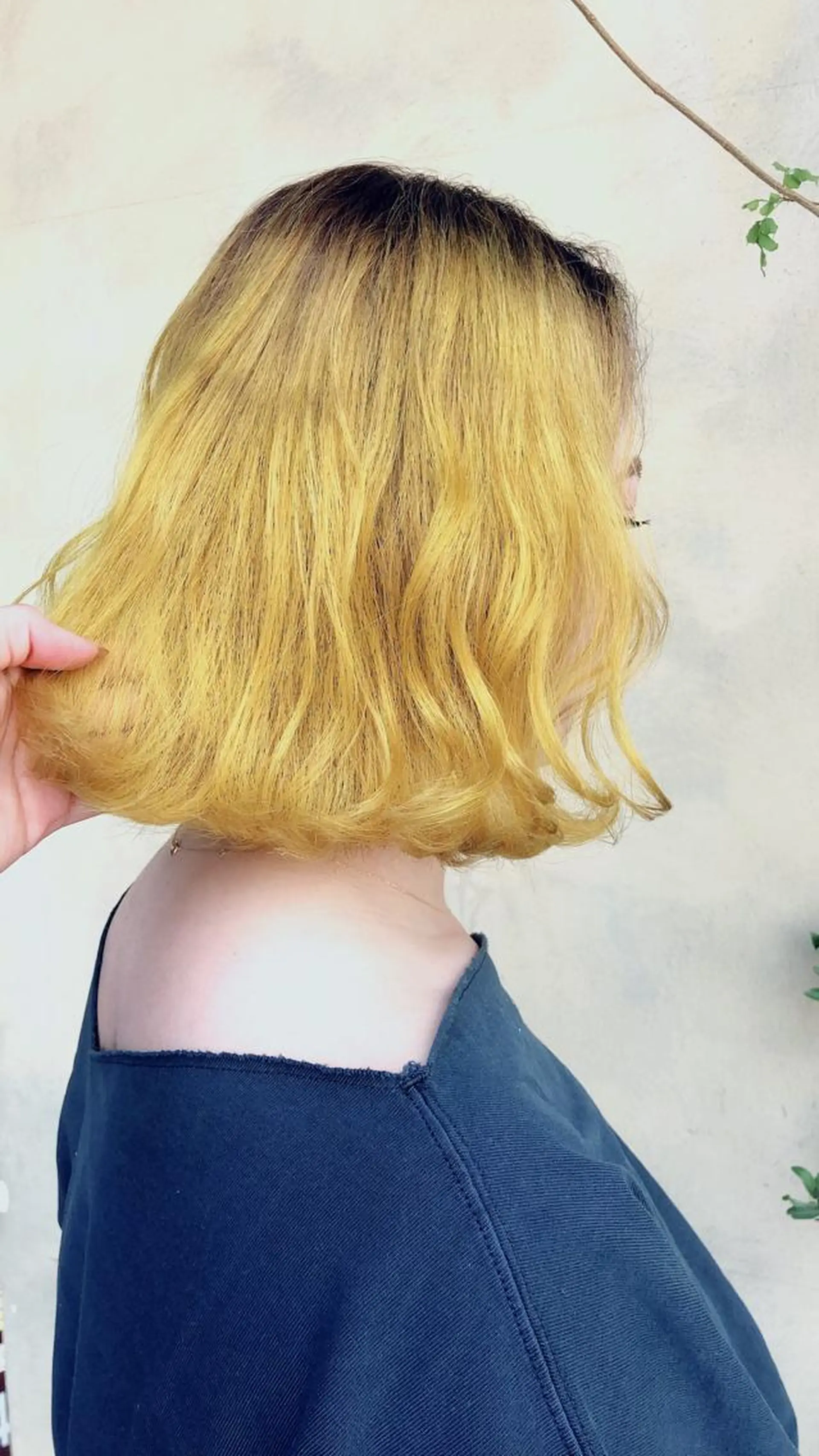 ミディアム カラー 🧸プルエクステ❤︎ ネイルKAO🧸のヘアスタイル