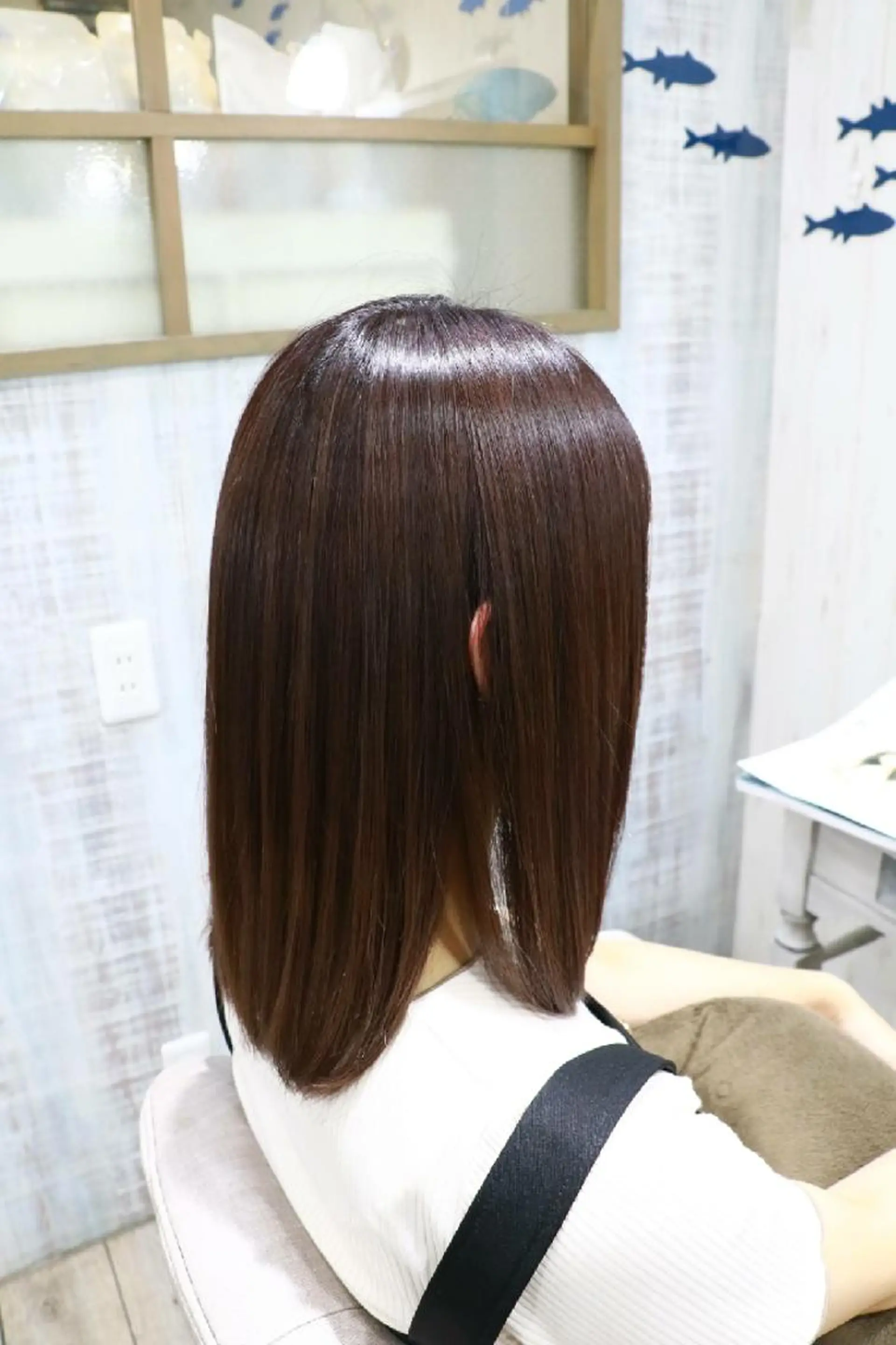 ミディアム カラー little 柏 【リトルカシワ】所属・フジタミキ ✨メテオ TR、ヘッドスパのヘアスタイル