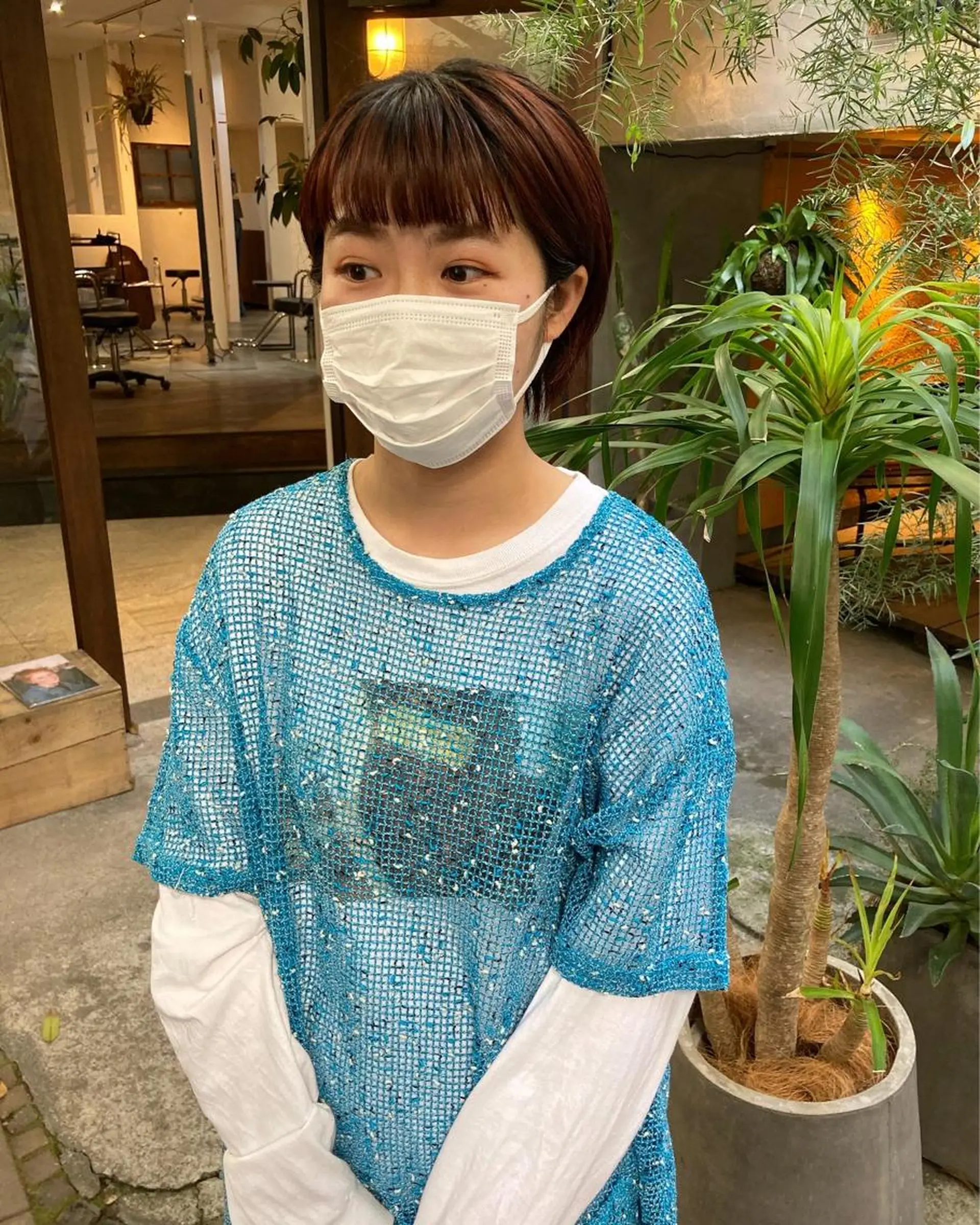 ショート 金田 夏野のヘアスタイル