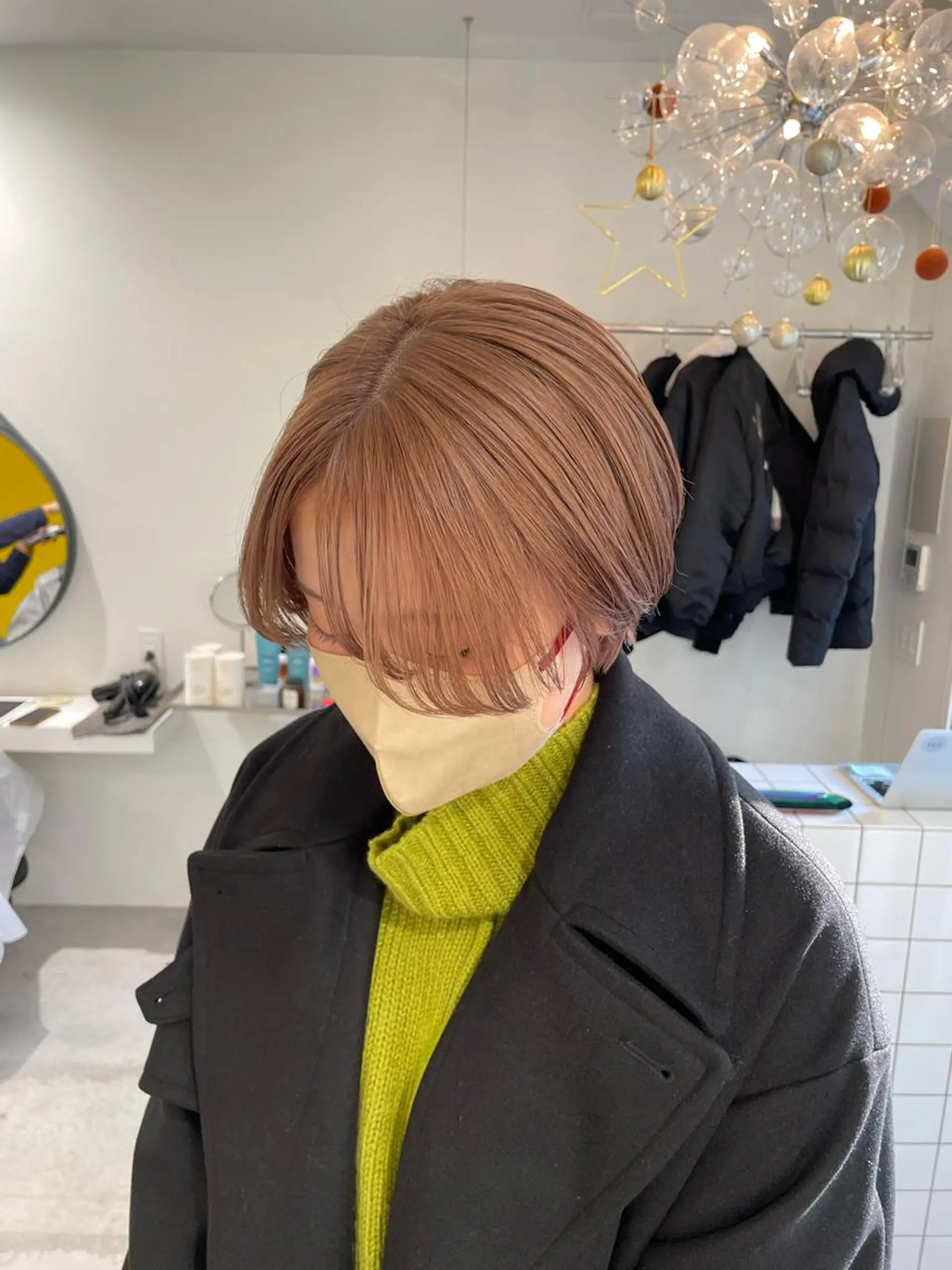 ショート カラー Koto🌿 ブリーチなしカラーのヘアスタイル