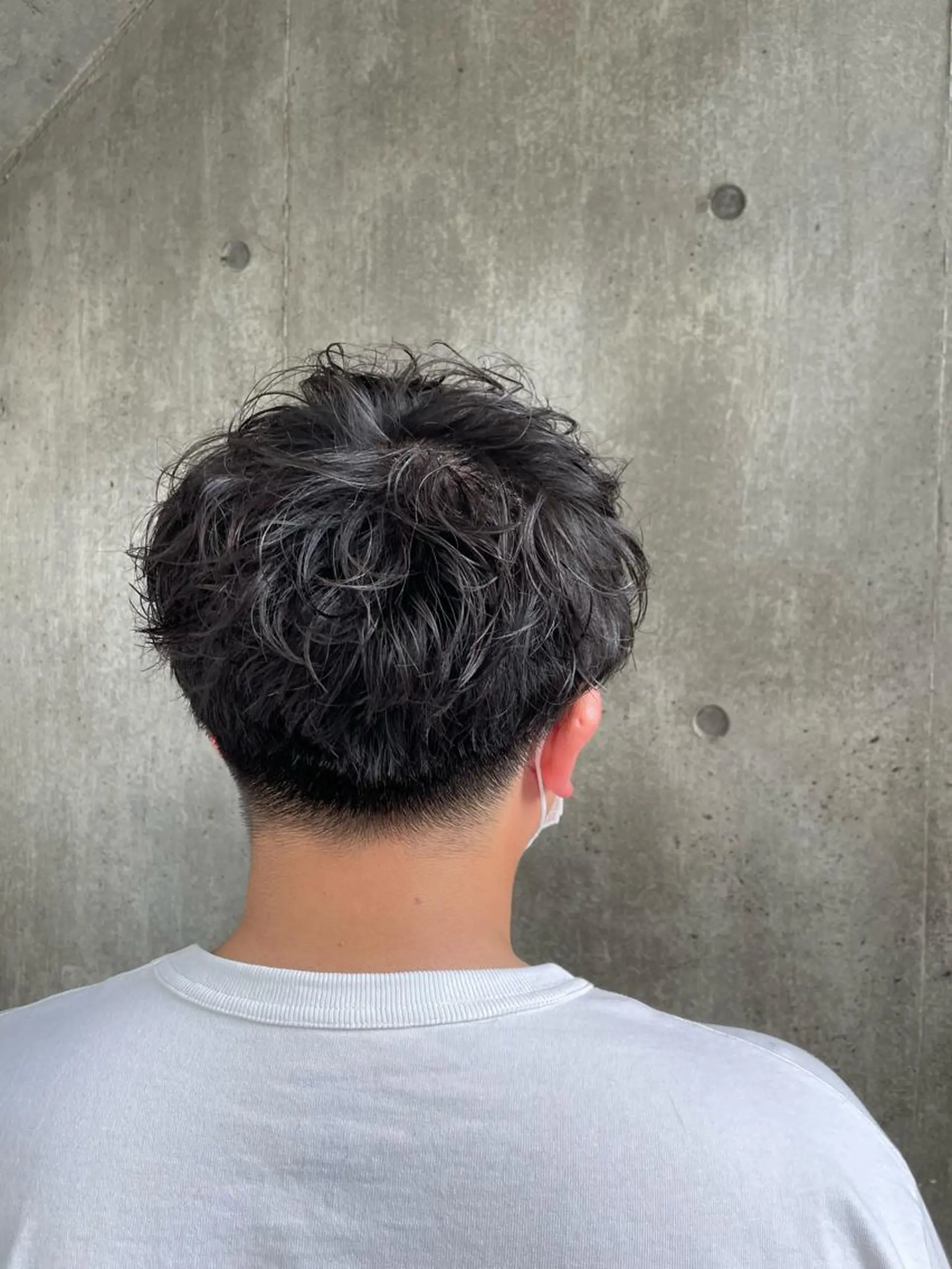 パーマ メンズ 松本平太郎美容室大宮店所属・もりたみかこ 美容師お休み中のヘアスタイル