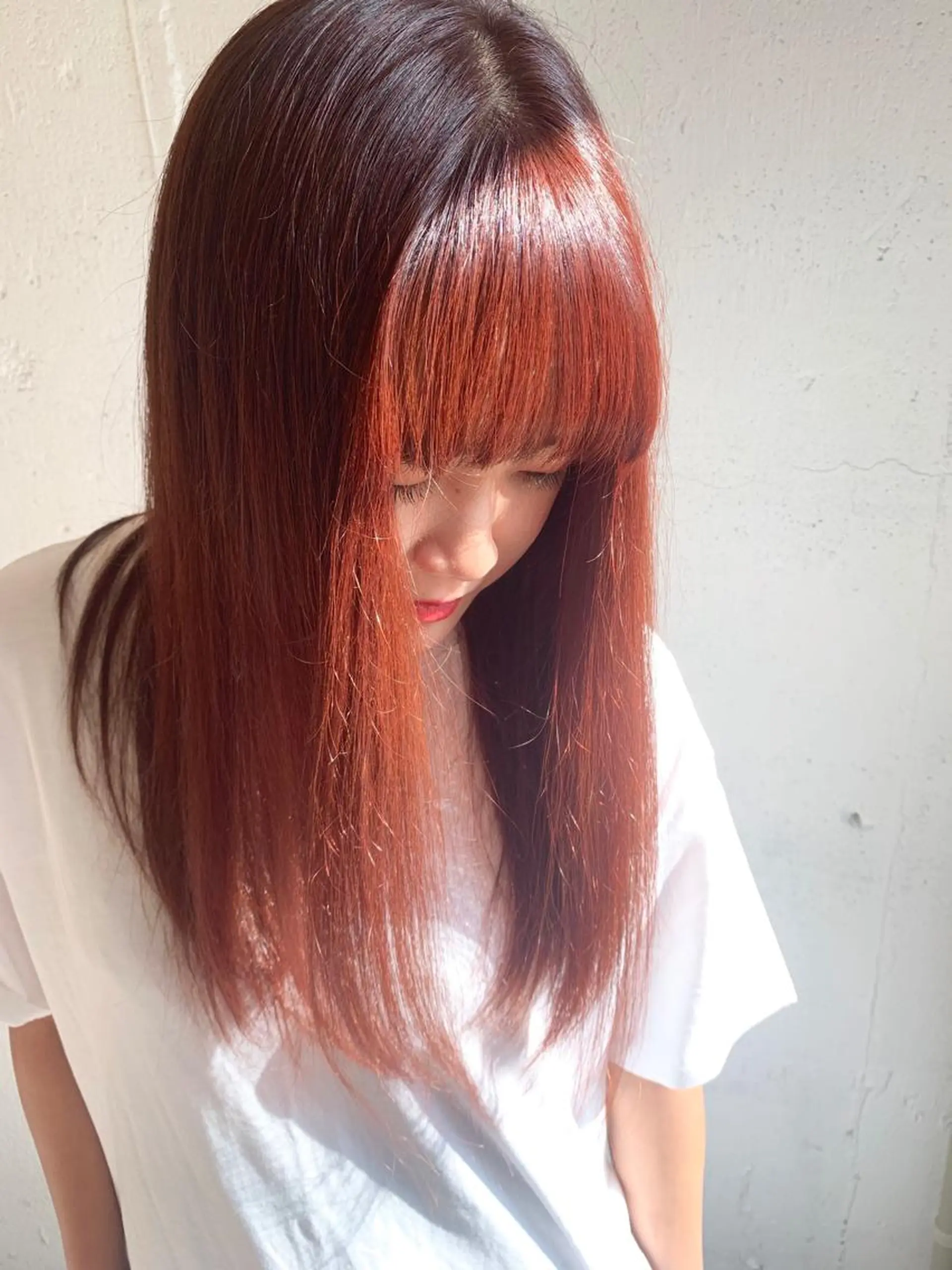 ロング カラー カット ヘアカラー トリートメント 💈平島 拓也💈のヘアスタイル