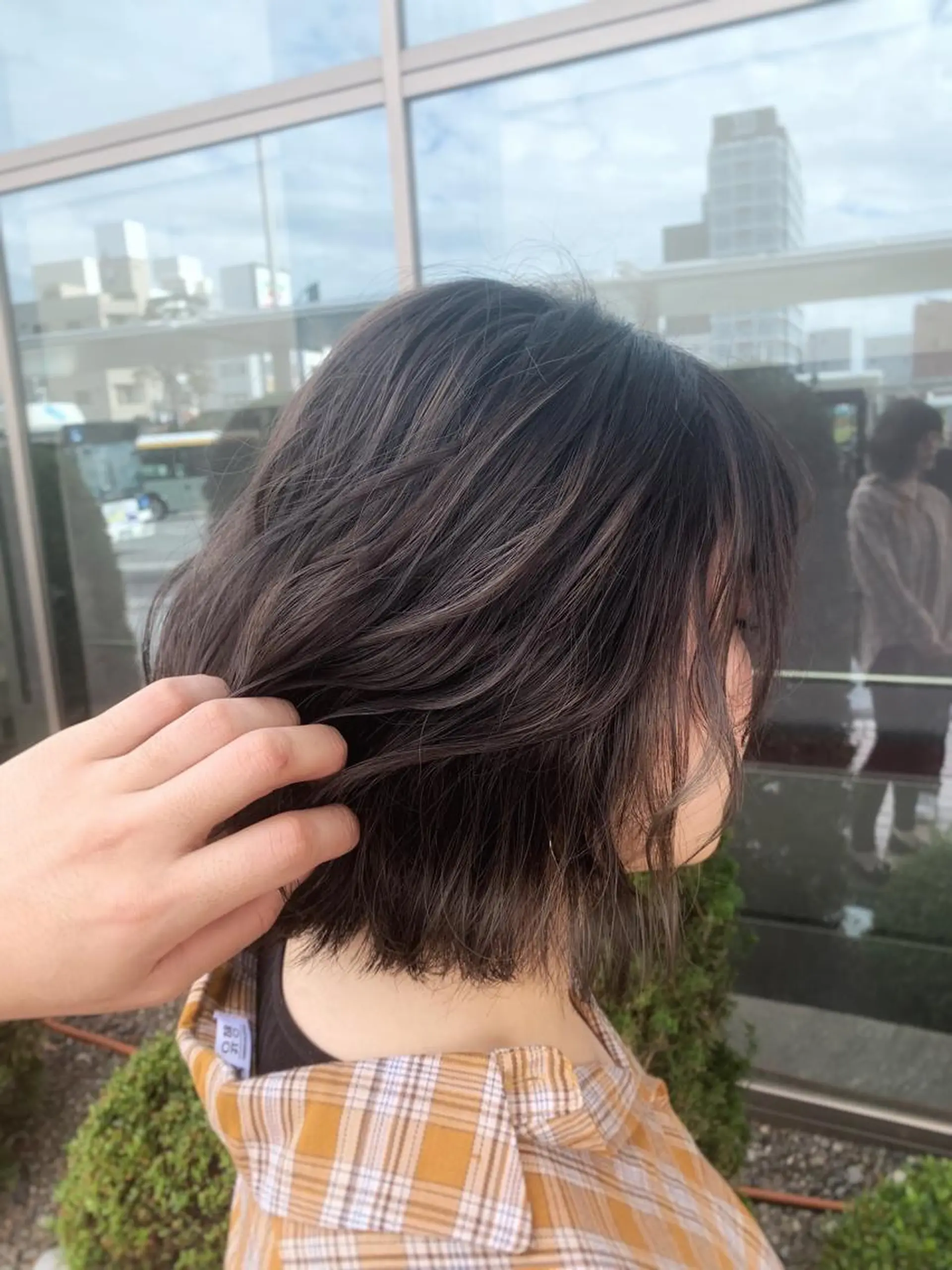 ミディアム ヘアカラー トリートメント slow所属・名取 純平のヘアスタイル