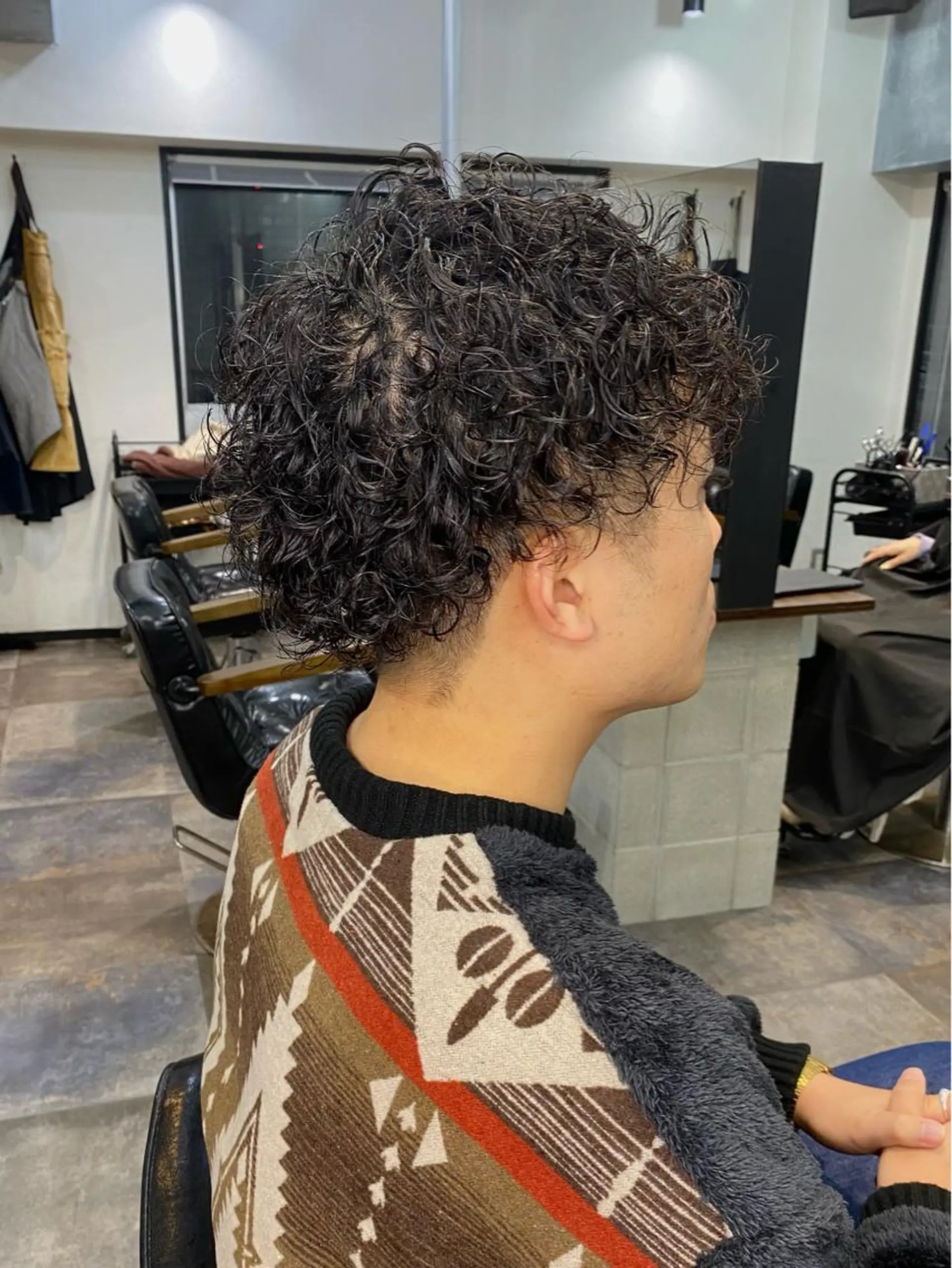 パーマ メンズ ボブとパーマの達人 美容室難民の方は是非のヘアスタイル