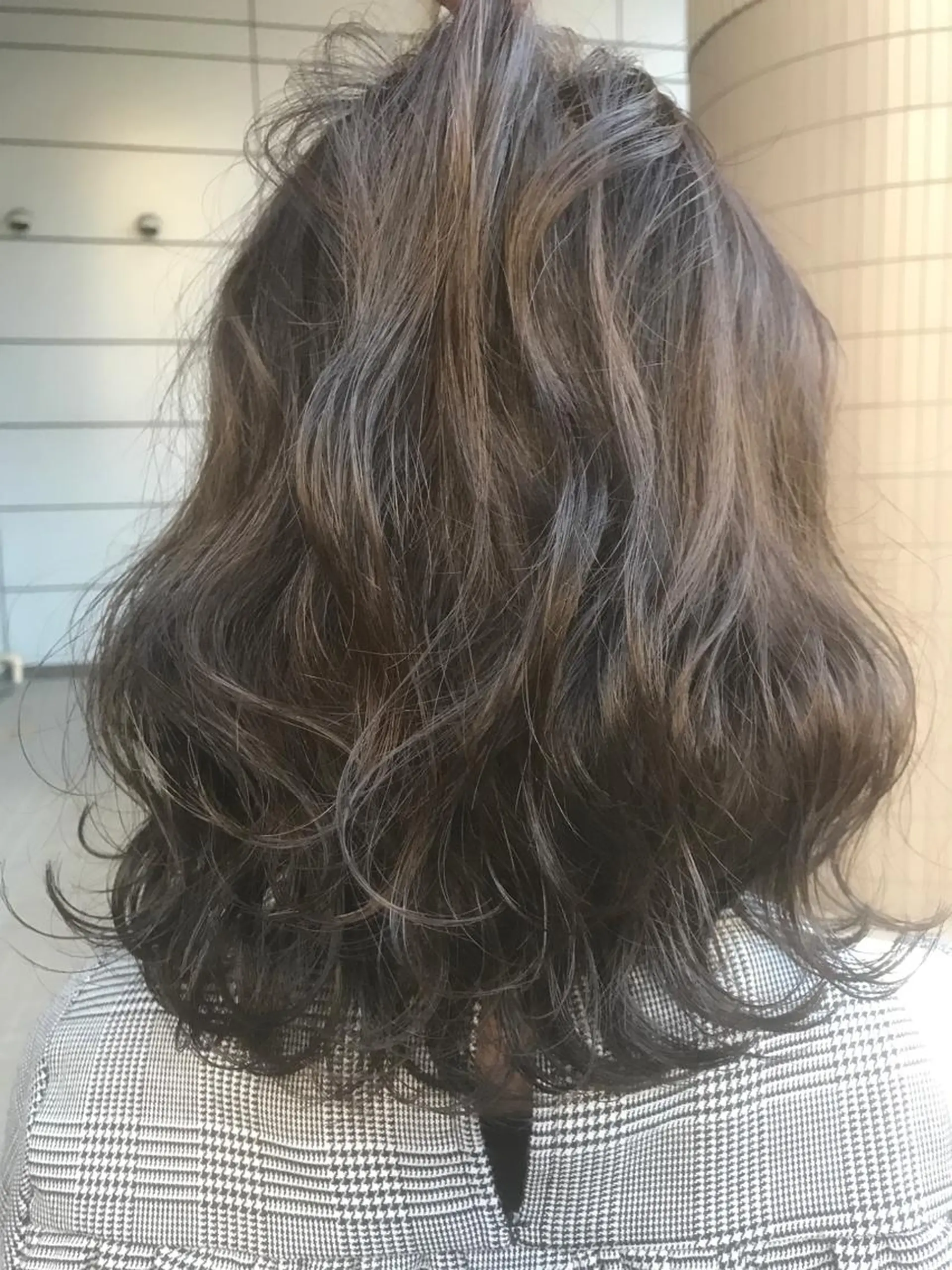 ミディアム カラー 透明感韓国ヘア♡ みつきのヘアスタイル