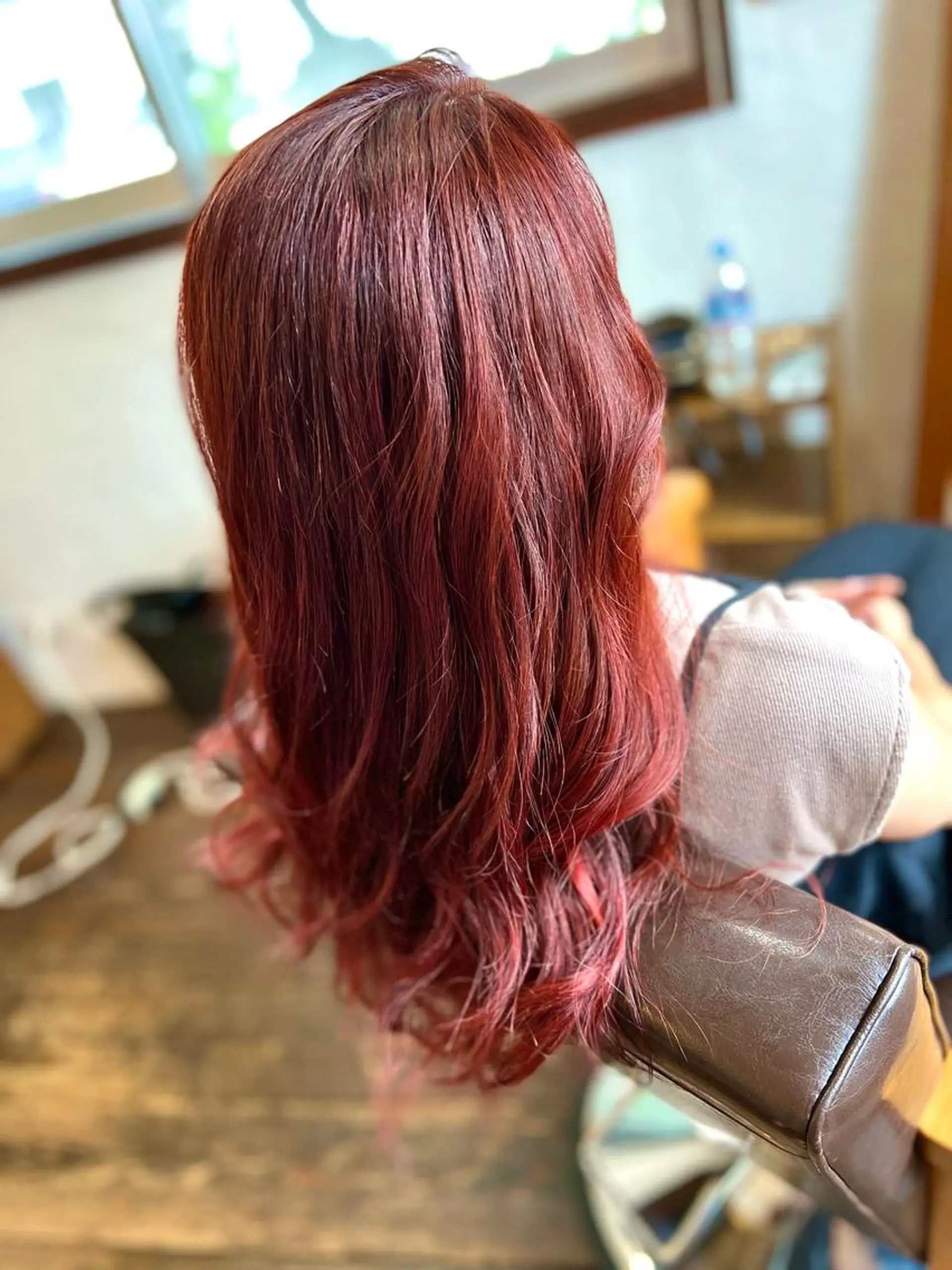 セミロング ヘアカラー Style Tのヘアスタイル