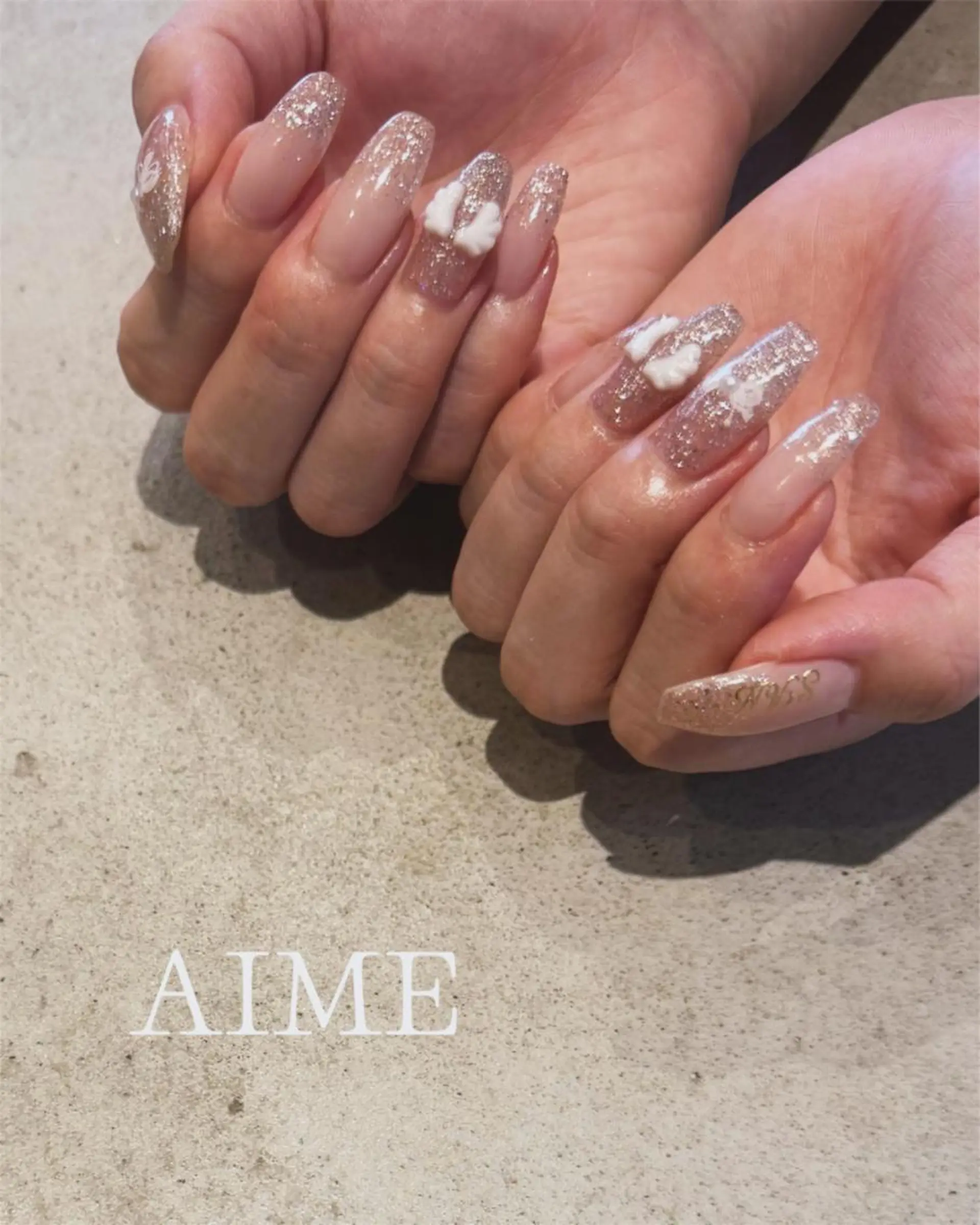 ネイル アートネイル ハンドネイル AIME （momo）のネイルデザイン