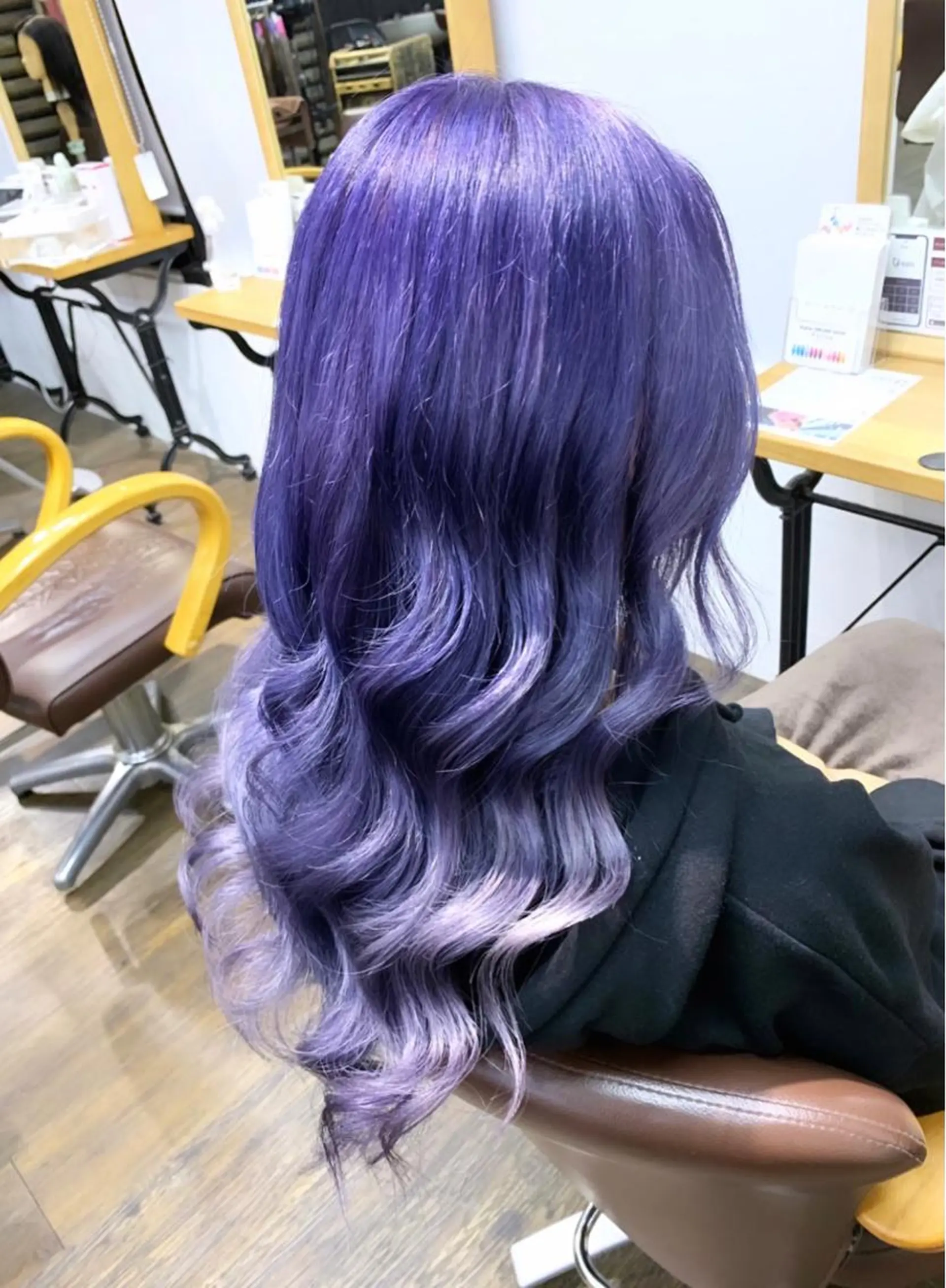 ロング カラー ブリーチ ケアブリーチ ヘアカラー 🧠U-topia 西村彩🧠のヘアスタイル