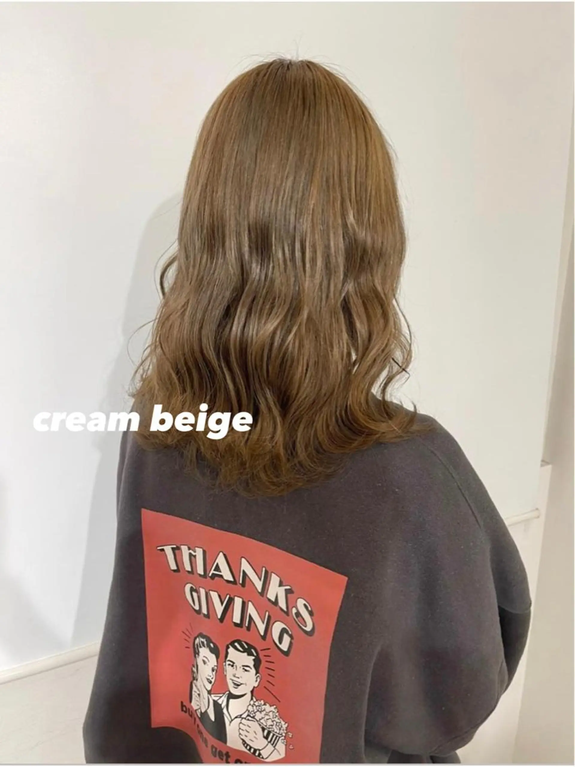 ミディアム カラー GOODDAY ヘアサロンのヘアスタイル