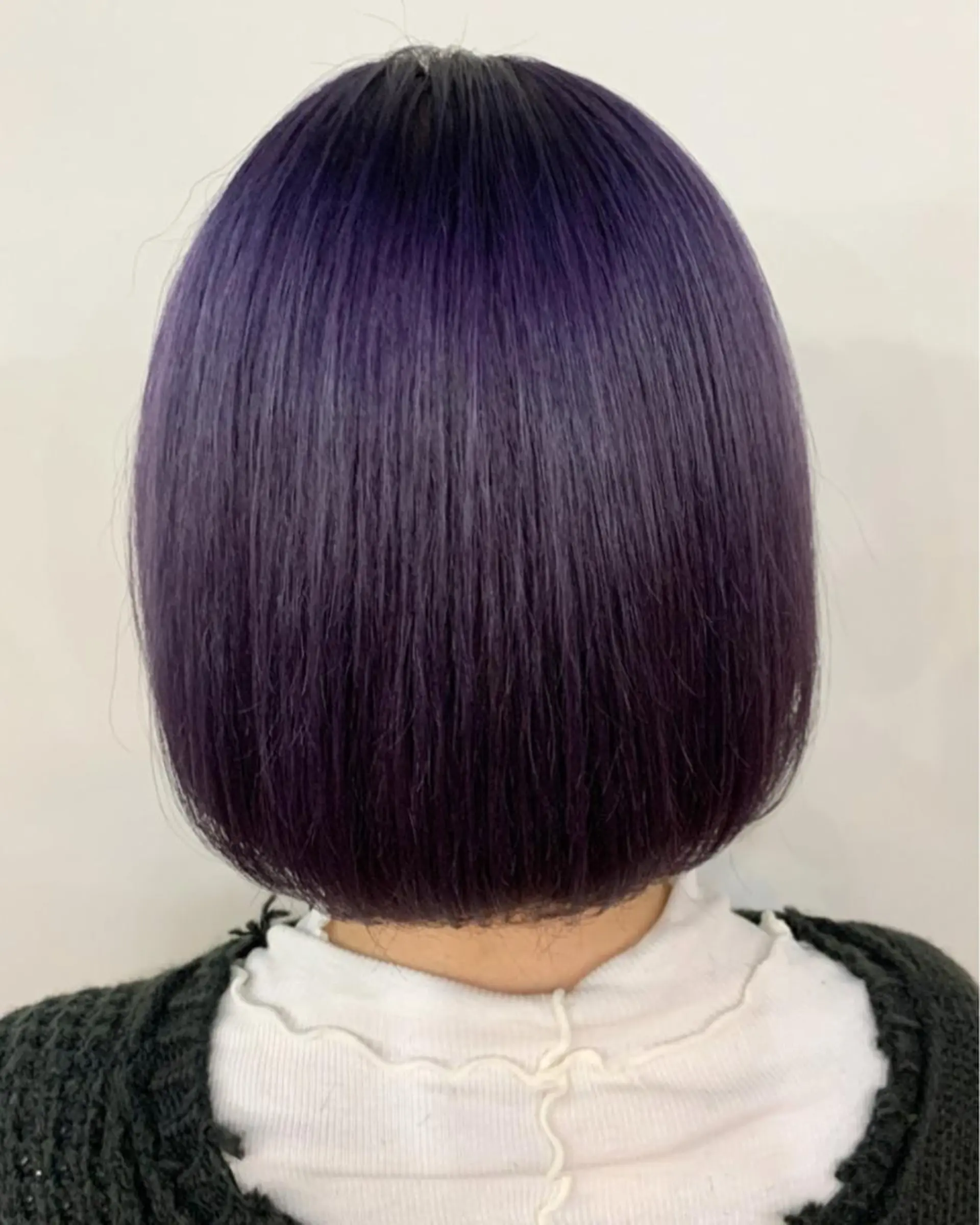 ショート カラー ブリーチ ラベンダーカラー ボブ カット ヘアカラー FLAGS YAMATOのヘアスタイル