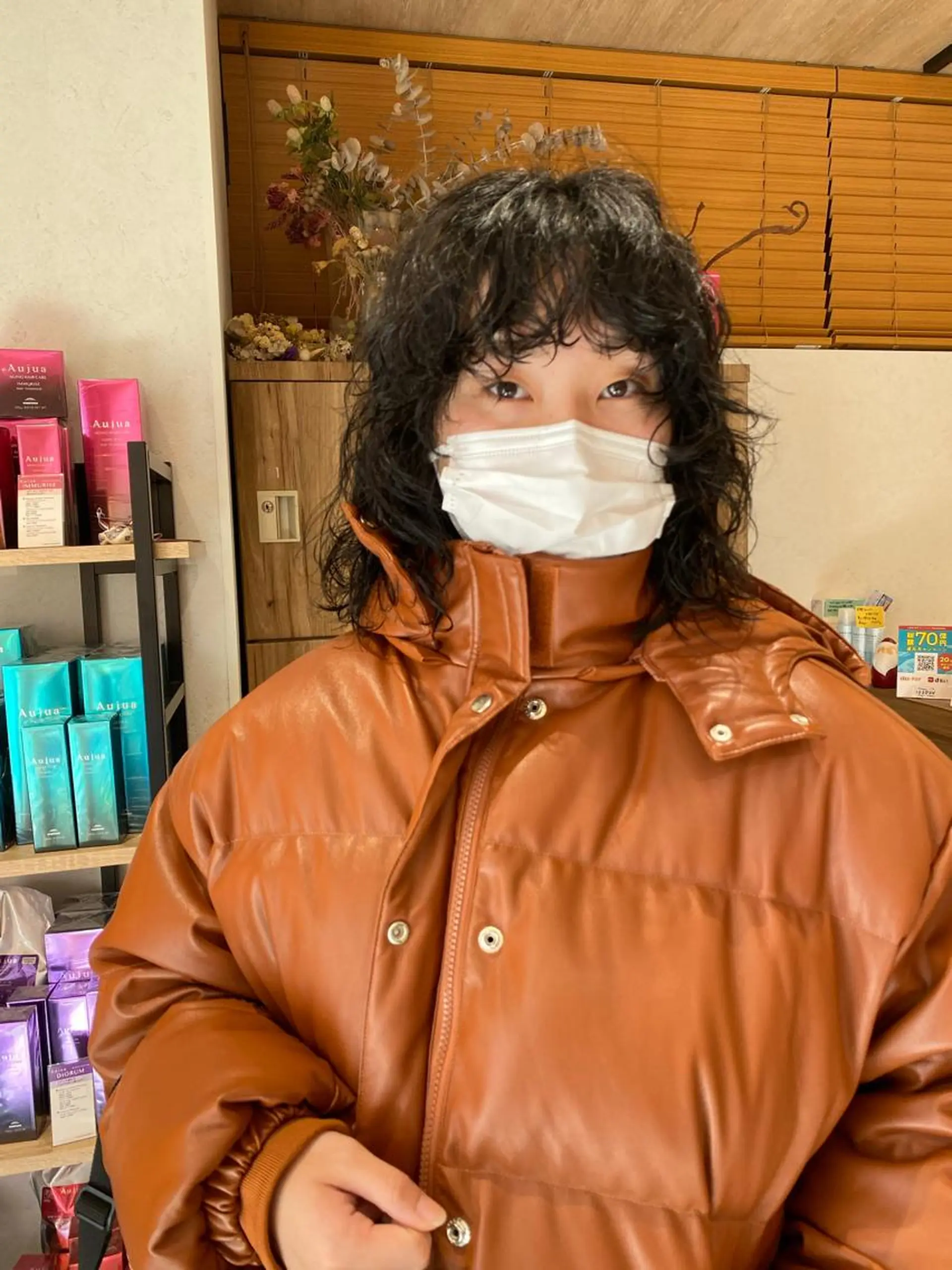 ミディアム パーマ カット パーマ パーマ指名No1 /namiのヘアスタイル