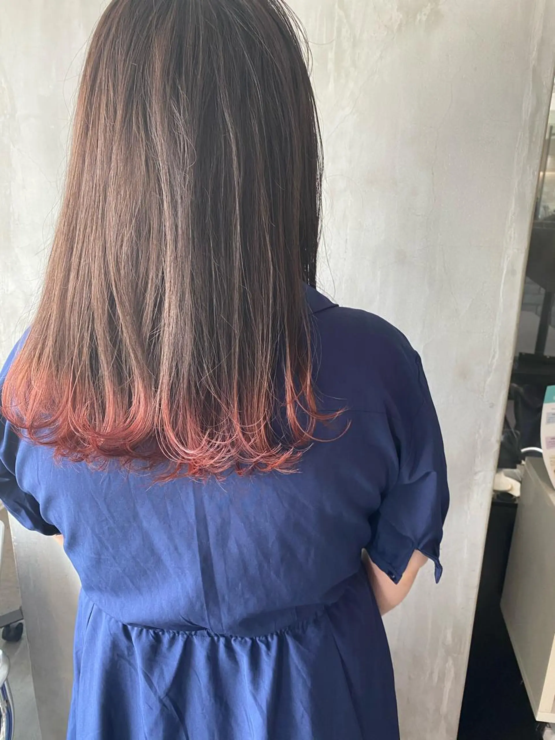 セミロング カラー ヘアアレンジ stylist/蛯谷 珠里のヘアスタイル