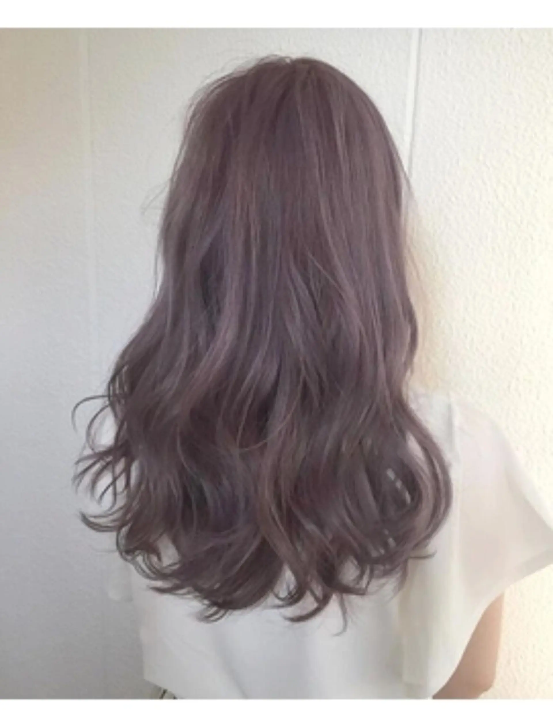 セミロング カラー LUXBE UNITED所属・🌷RIE 🌷のヘアスタイル