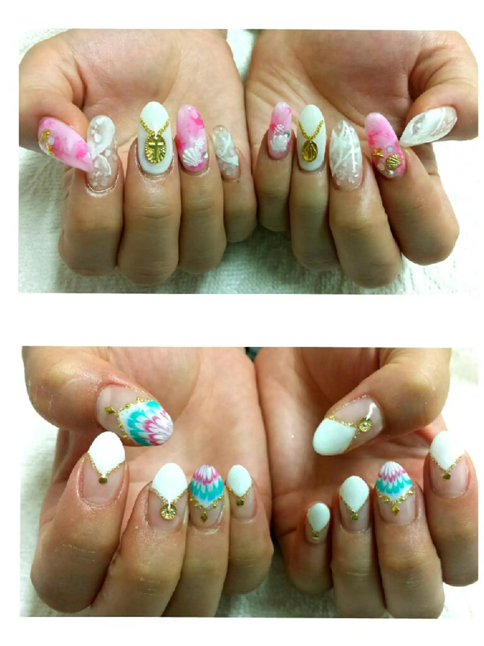 ネイル 河野ちえ (雑誌掲載サロン)のネイルデザイン