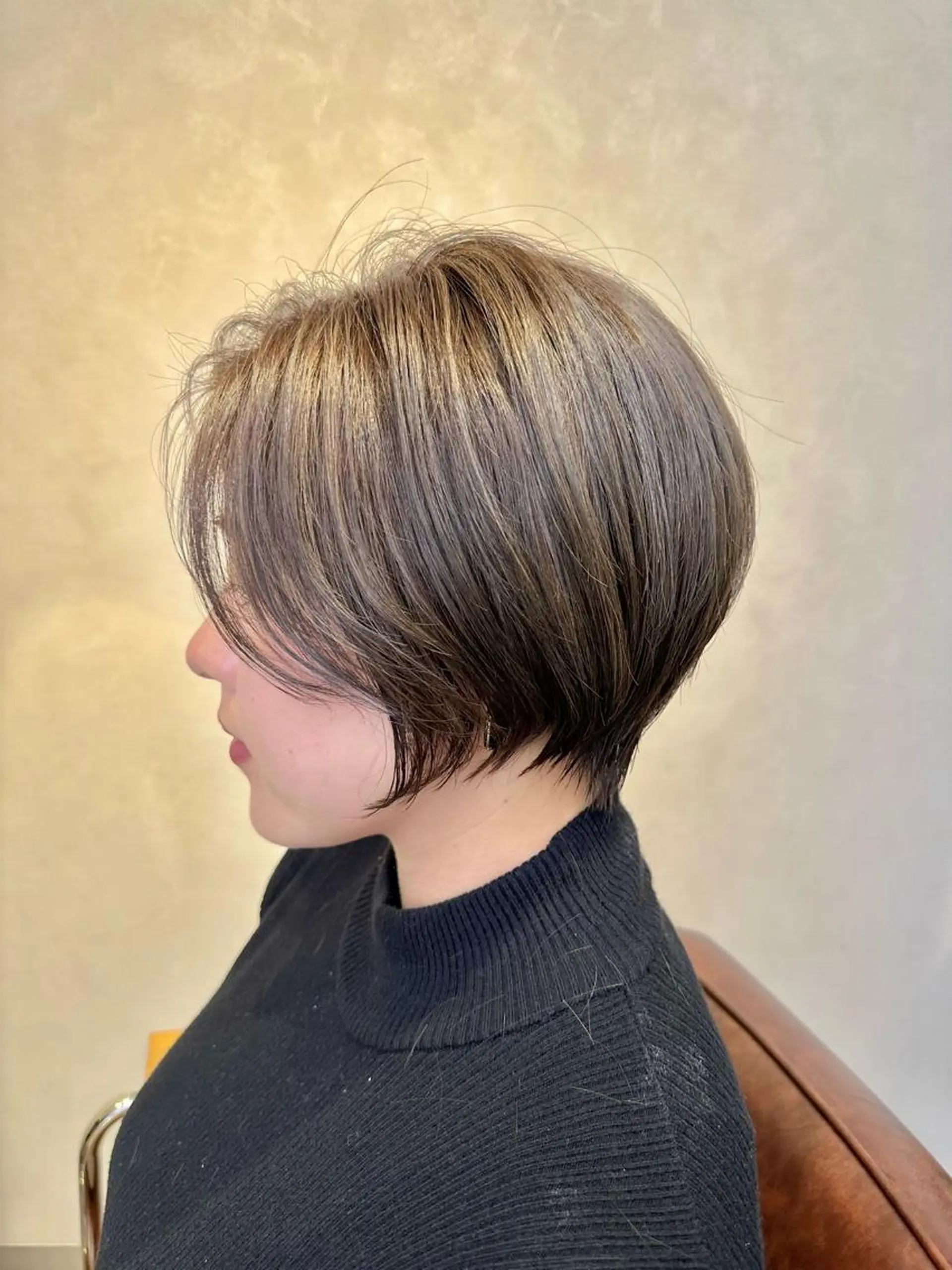 ショート Number六本松所属・山崎 友雅のヘアスタイル