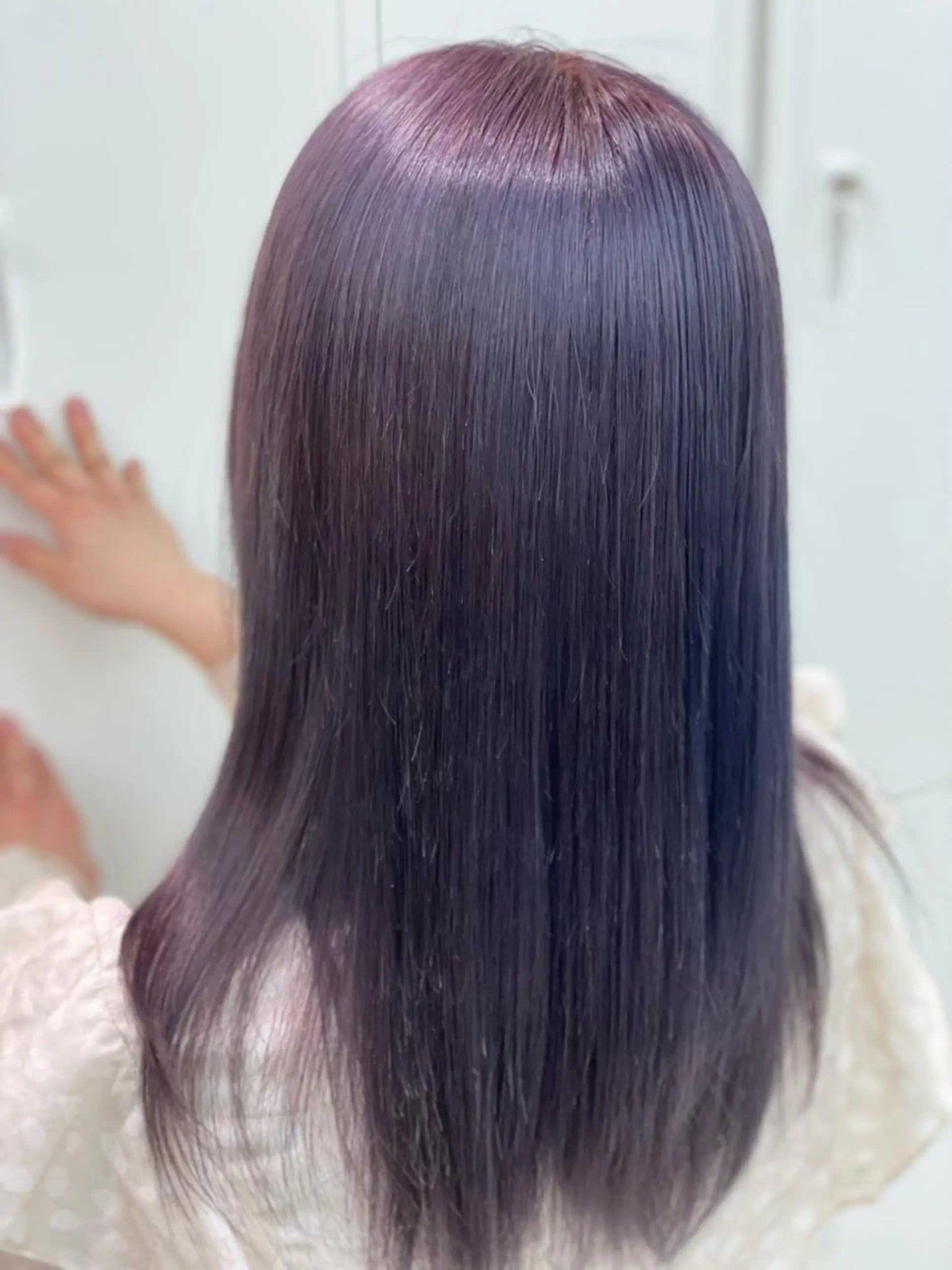 ミディアム カラー ショーヤ/ブリーチ /バレイヤージュのヘアスタイル