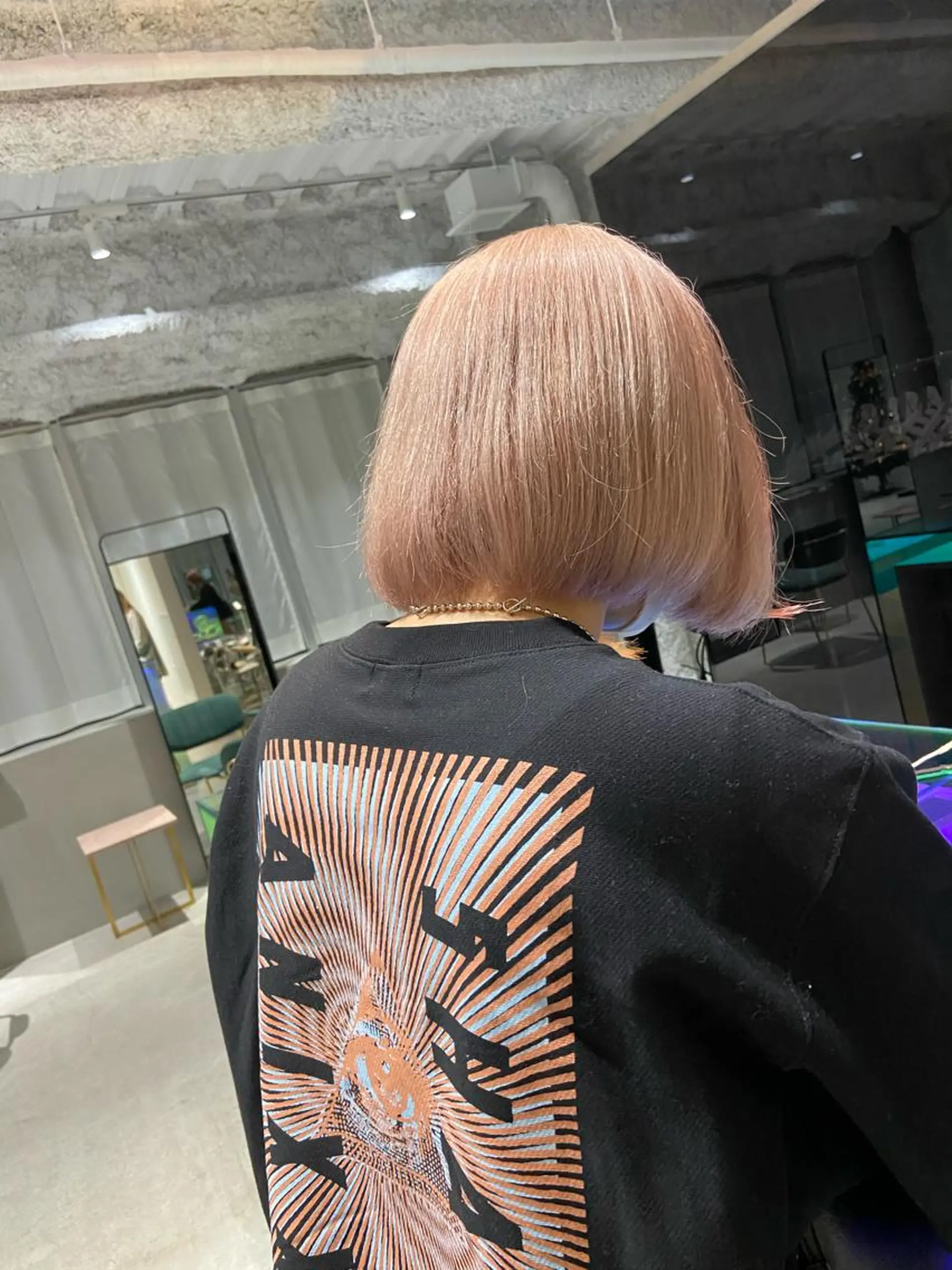 ミディアム カラー ブリーチ ピンクカラー ホワイトピンク ヘアカラー STAN WOOD所属・似合わせcut 🔥yutakaのヘアスタイル