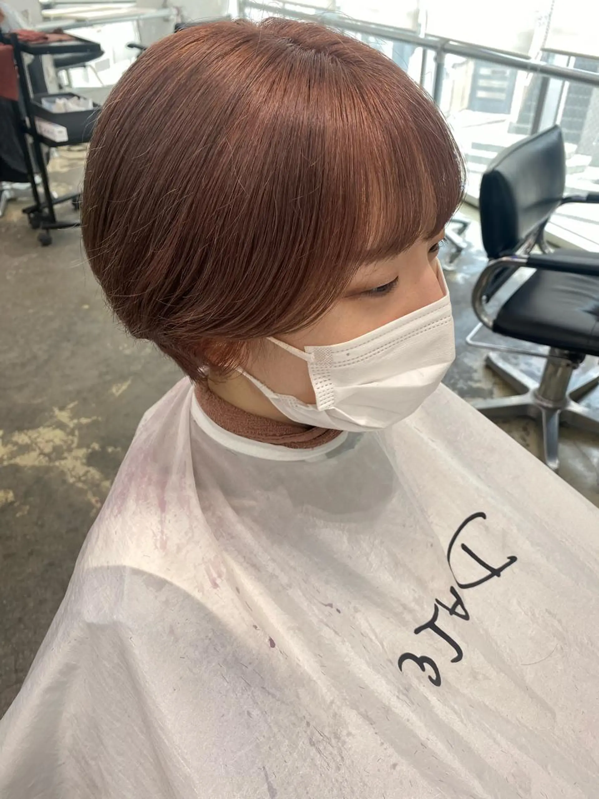 ショート カラー 💗💗韓国レイヤー yu-ki💗💗のヘアスタイル