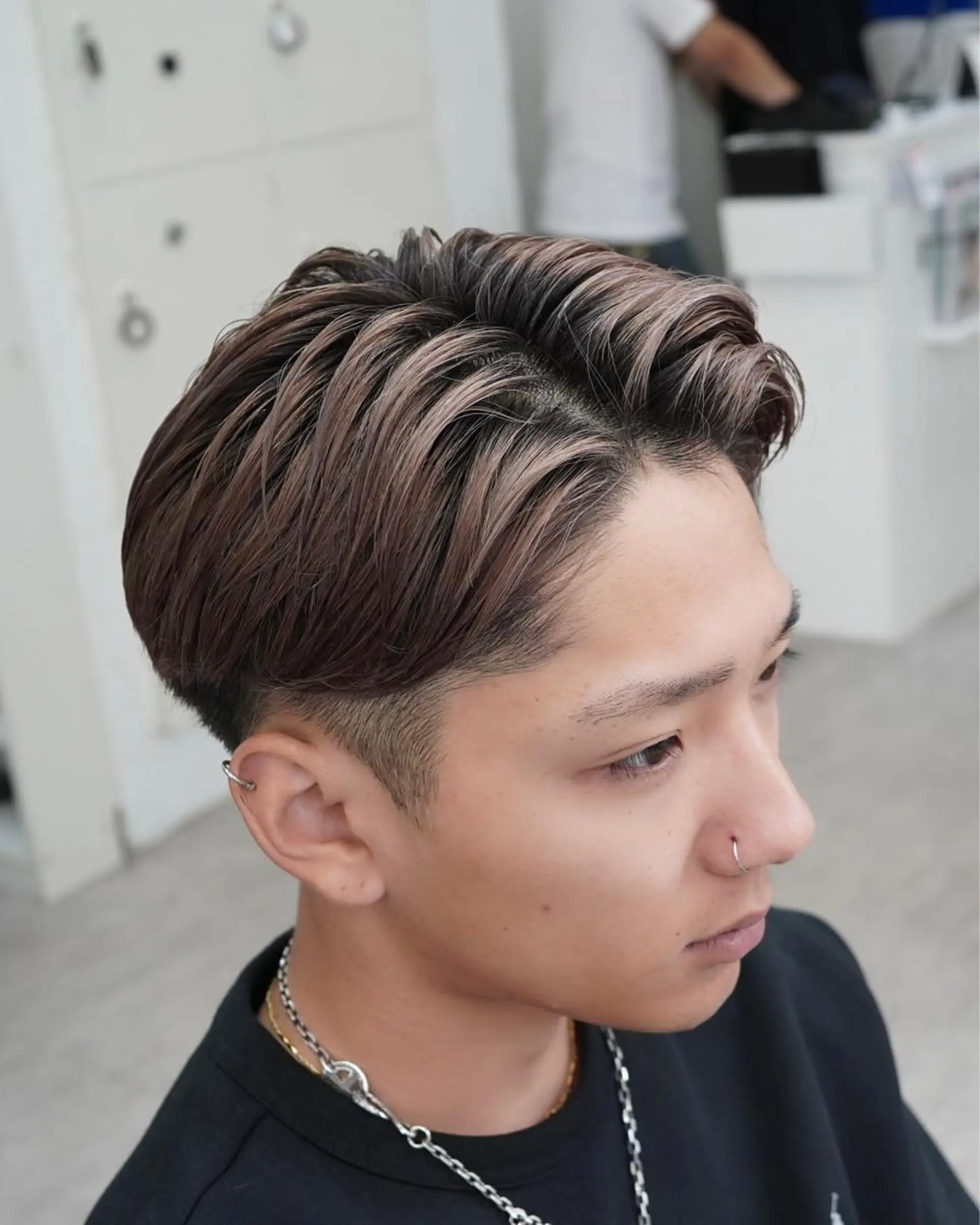 カラー メンズ ✨️ツイスパ波巻き特 化小杉澪生✨️のヘアスタイル