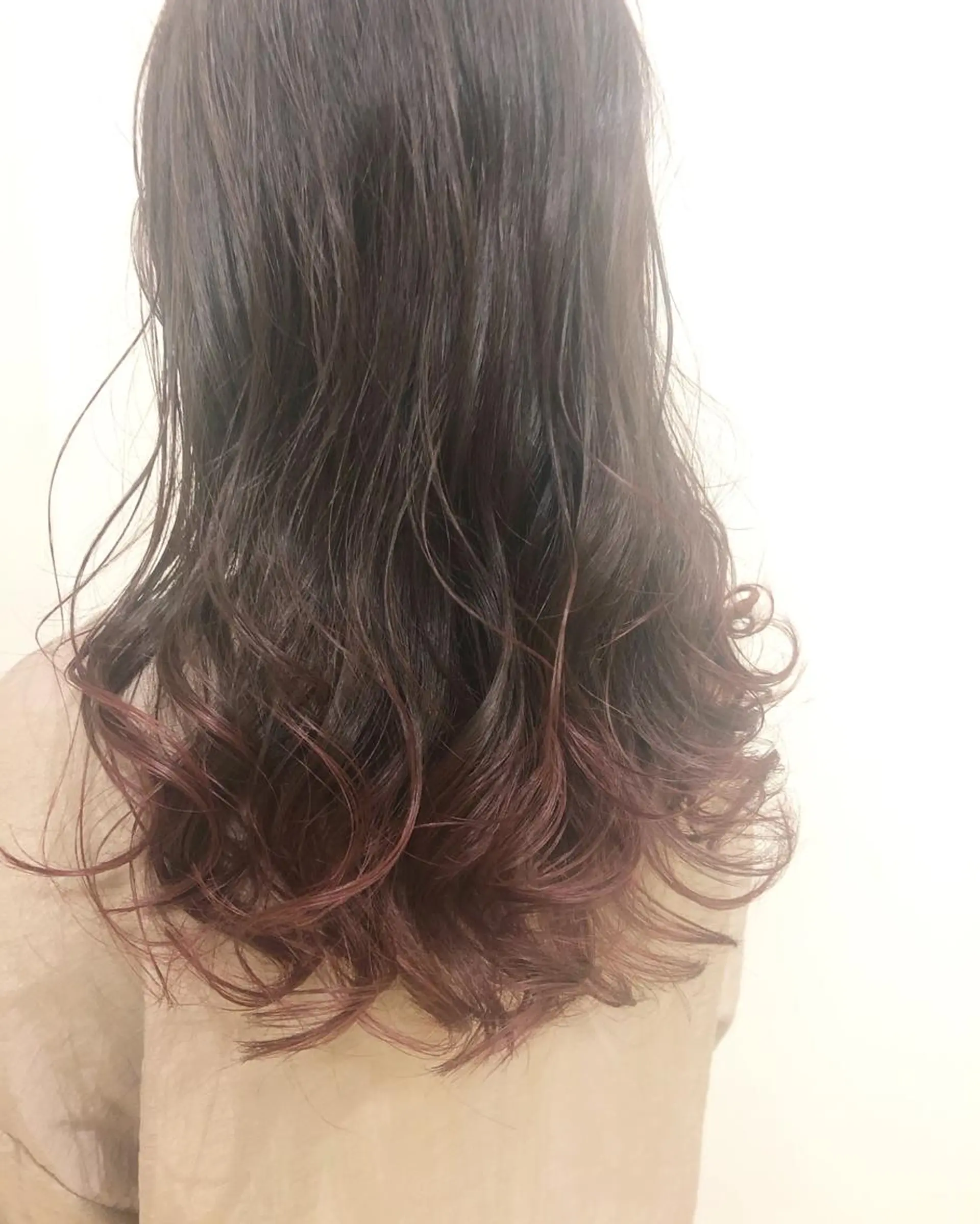 セミロング カット ヘアカラー トリートメント MignonS 仙幸 大輔のヘアスタイル