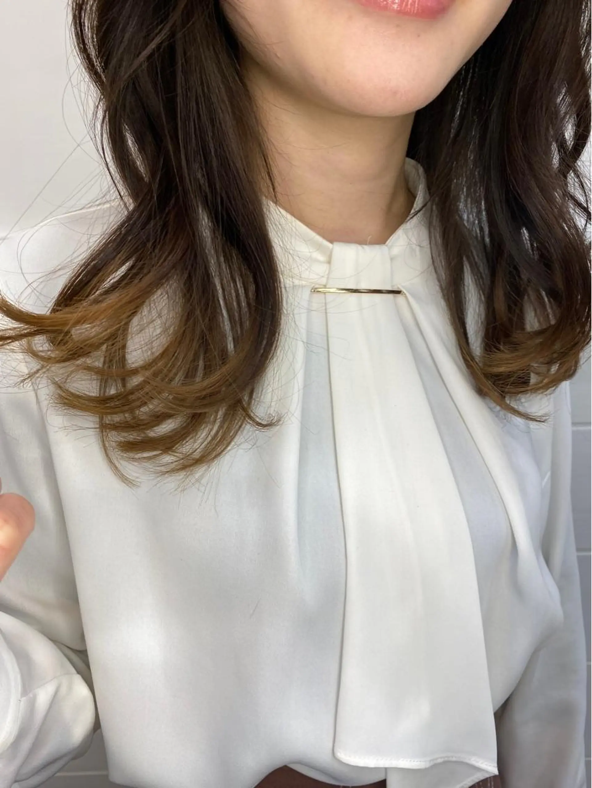 ロング 藤井 沙季のヘアスタイル