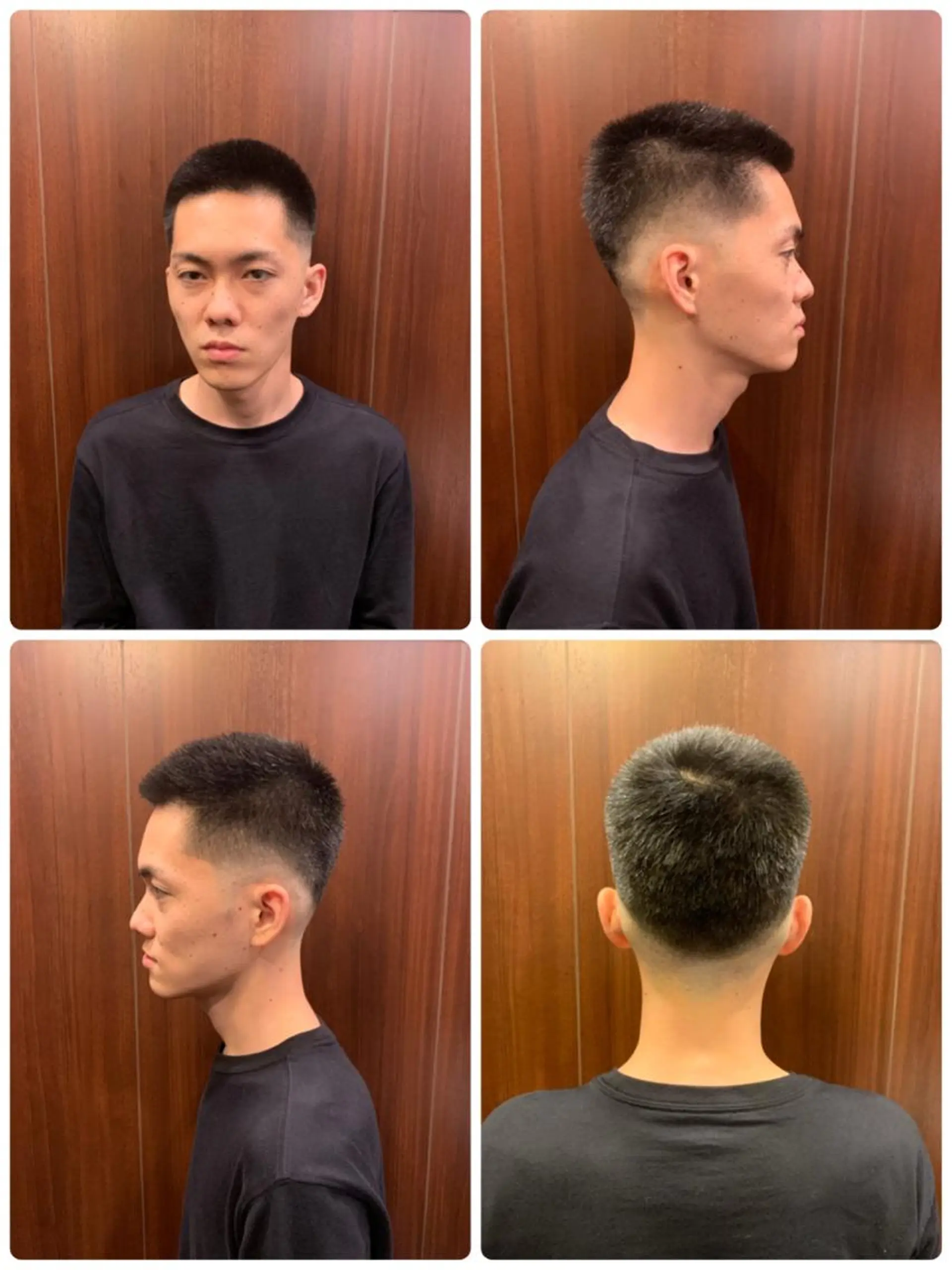 ショート メンズ フェードカット 高橋 大輔のヘアスタイル